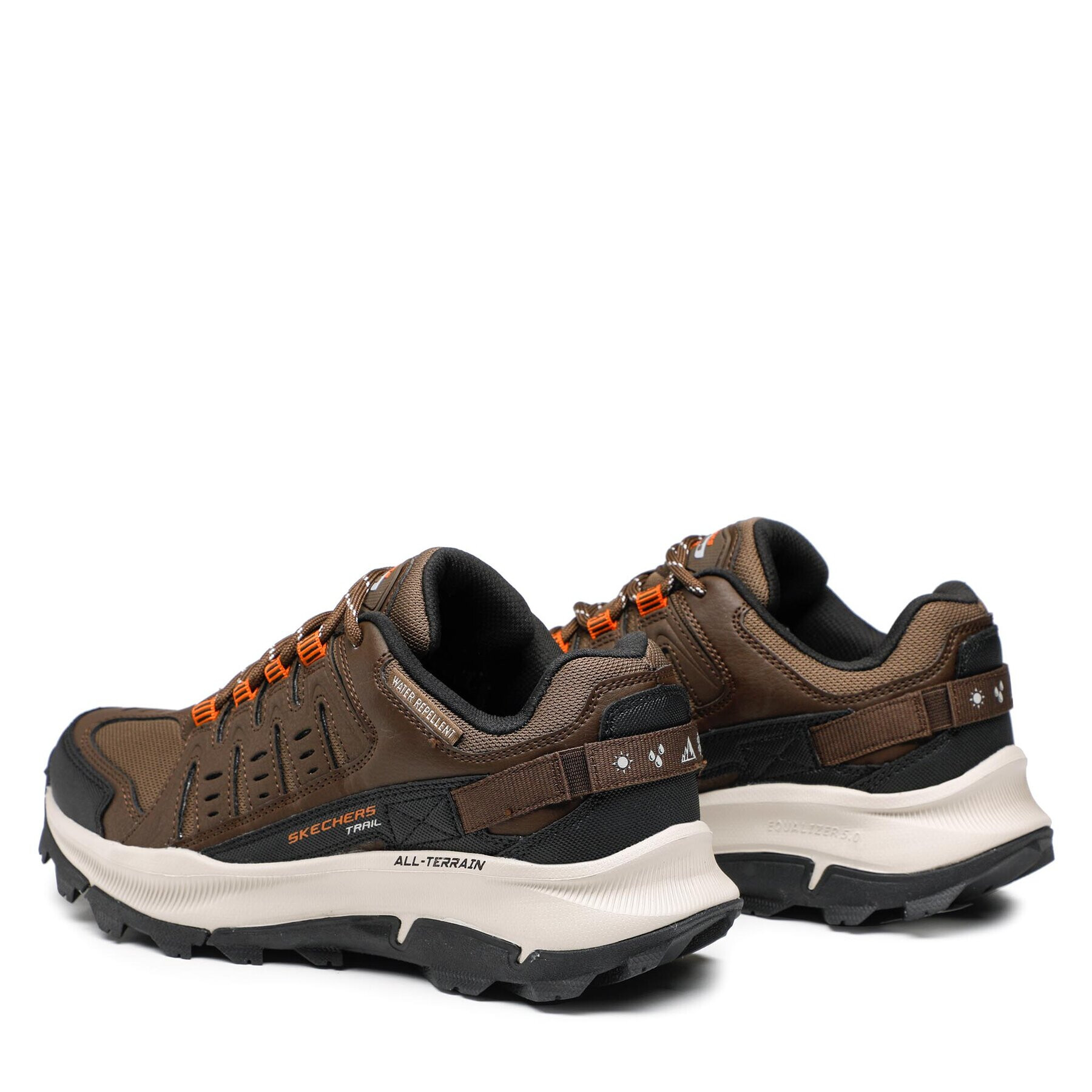 Skechers Туристически Solix 237501/BROR Кафяв - Pepit.bg