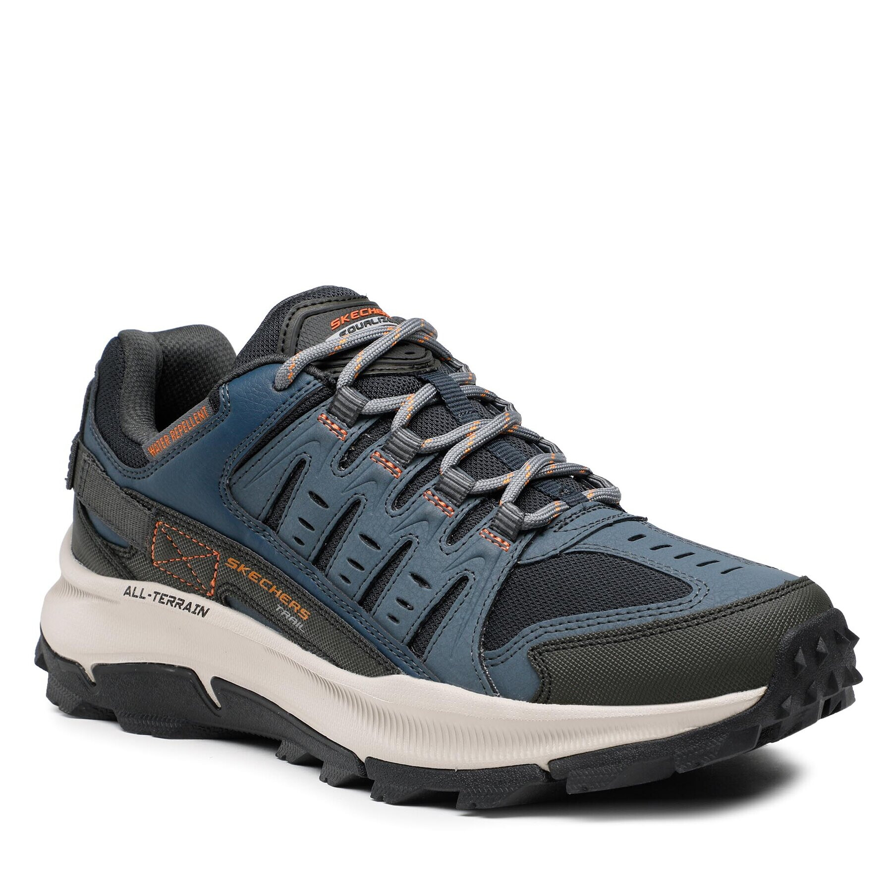 Skechers Туристически Solix 237501/NVOR Тъмносин - Pepit.bg