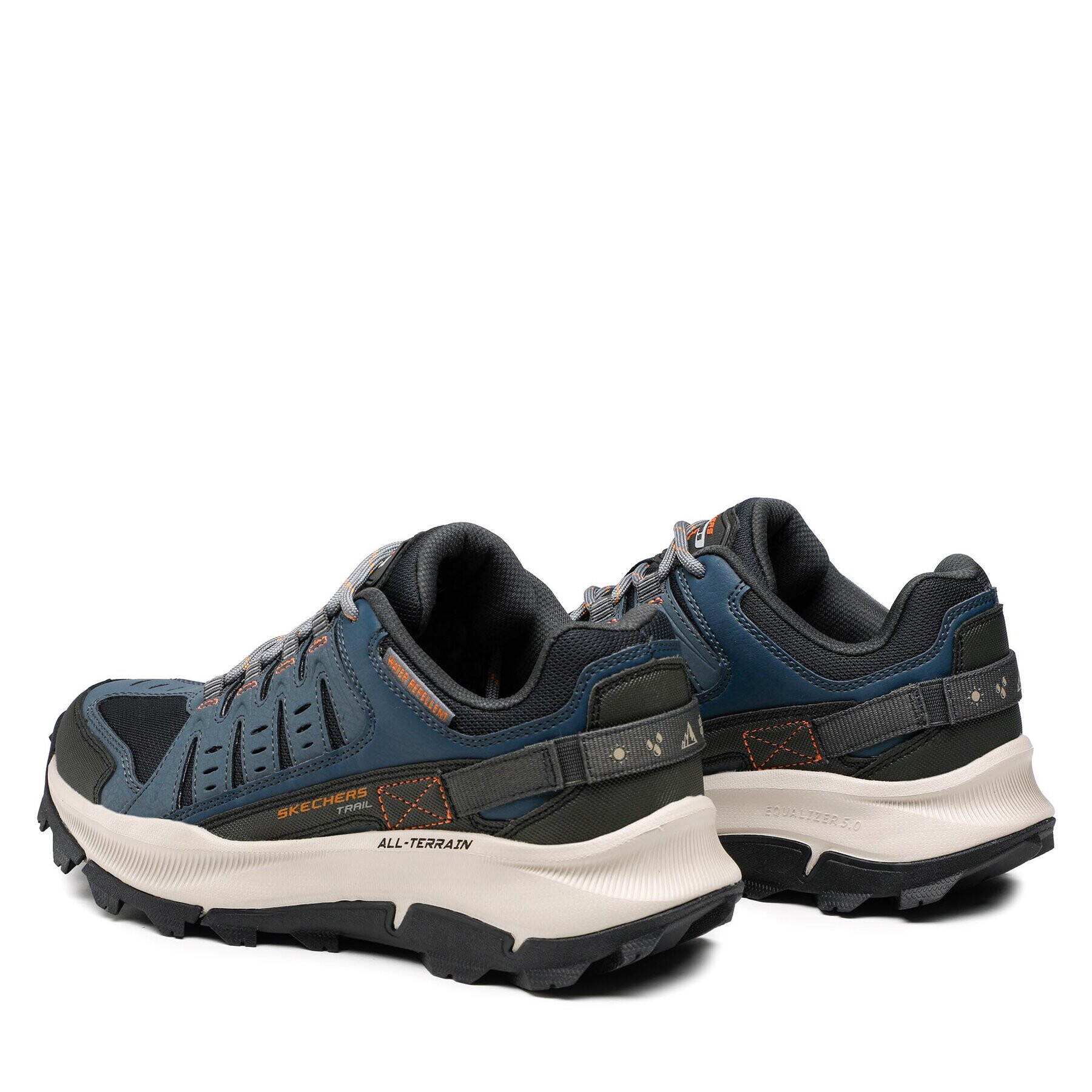 Skechers Туристически Solix 237501/NVOR Тъмносин - Pepit.bg