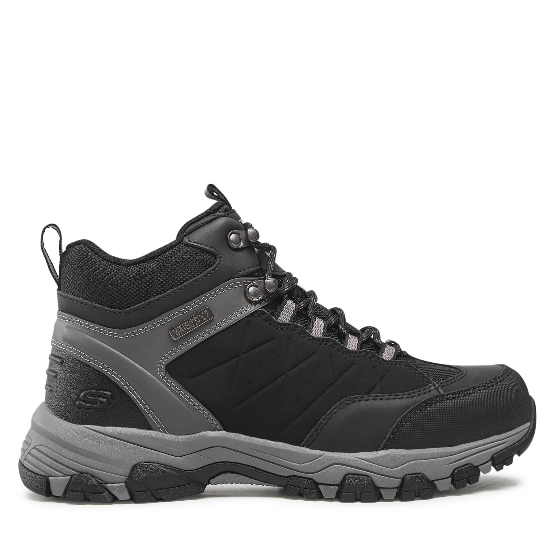 Skechers Туристически Telago 66283/BLK Черен - Pepit.bg