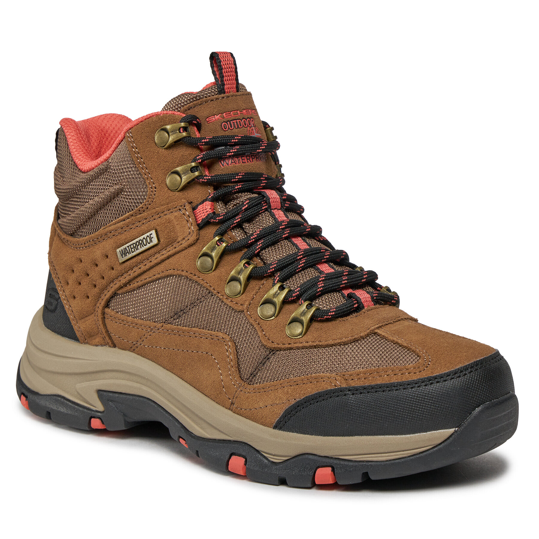 Skechers Туристически Trego Base Camp 167008/TAN Кафяв - Pepit.bg