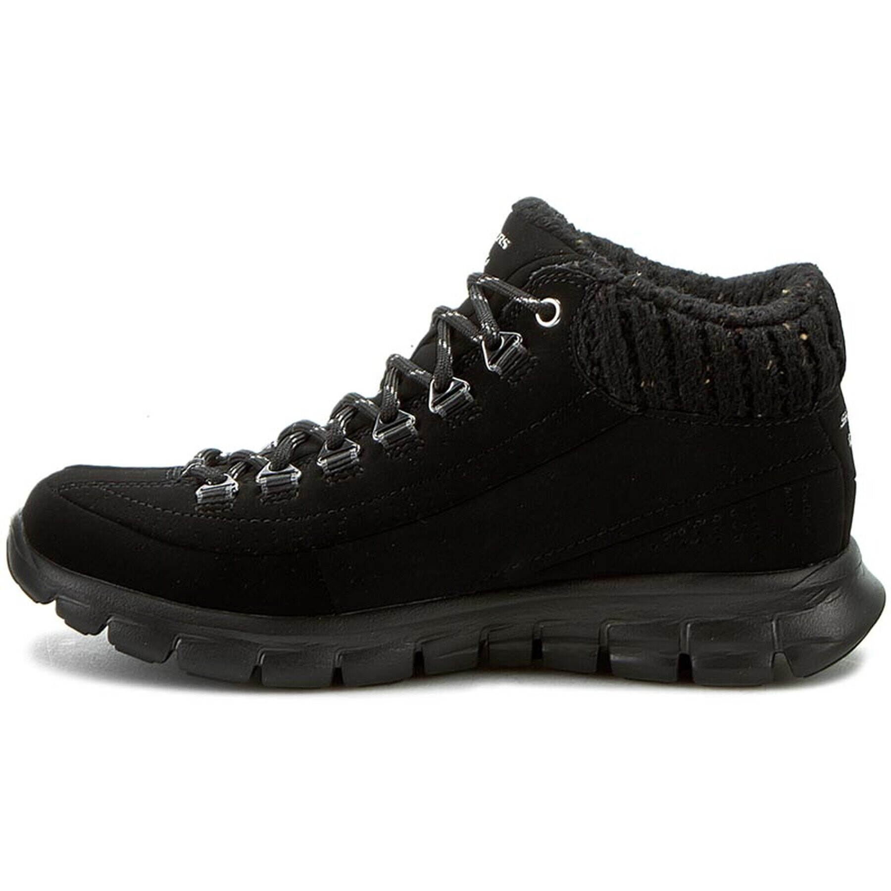 Skechers Туристически Winter Nights 12122/BBK Черен - Pepit.bg