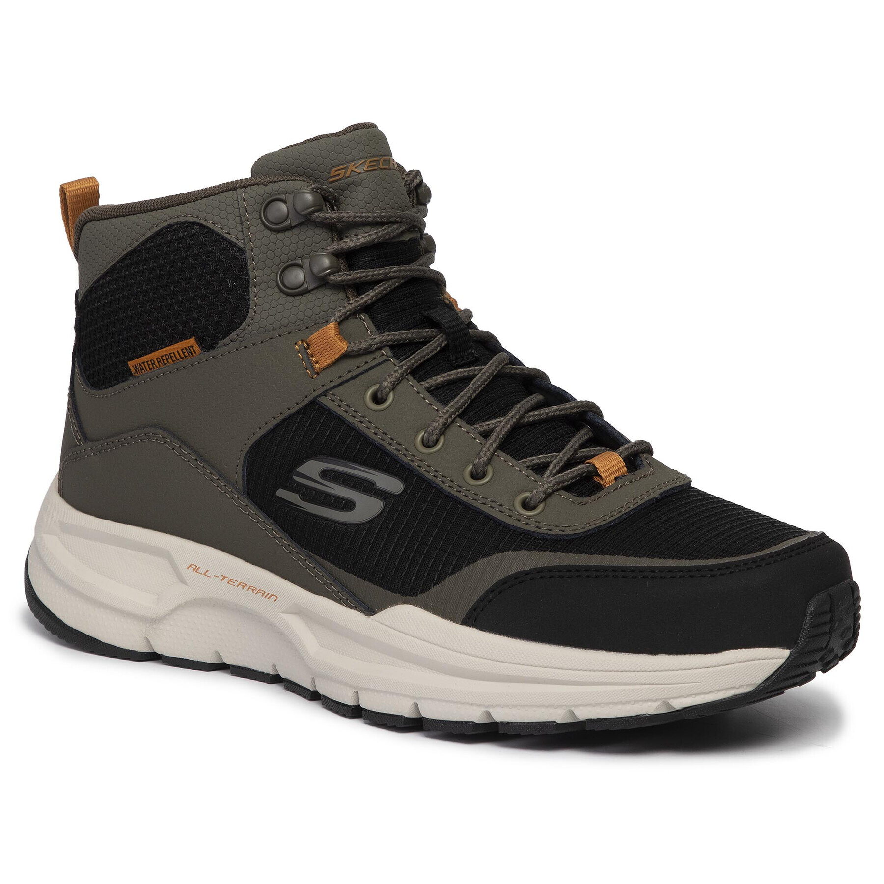 Skechers Туристически Woodrock 51705/OLBK Черен - Pepit.bg