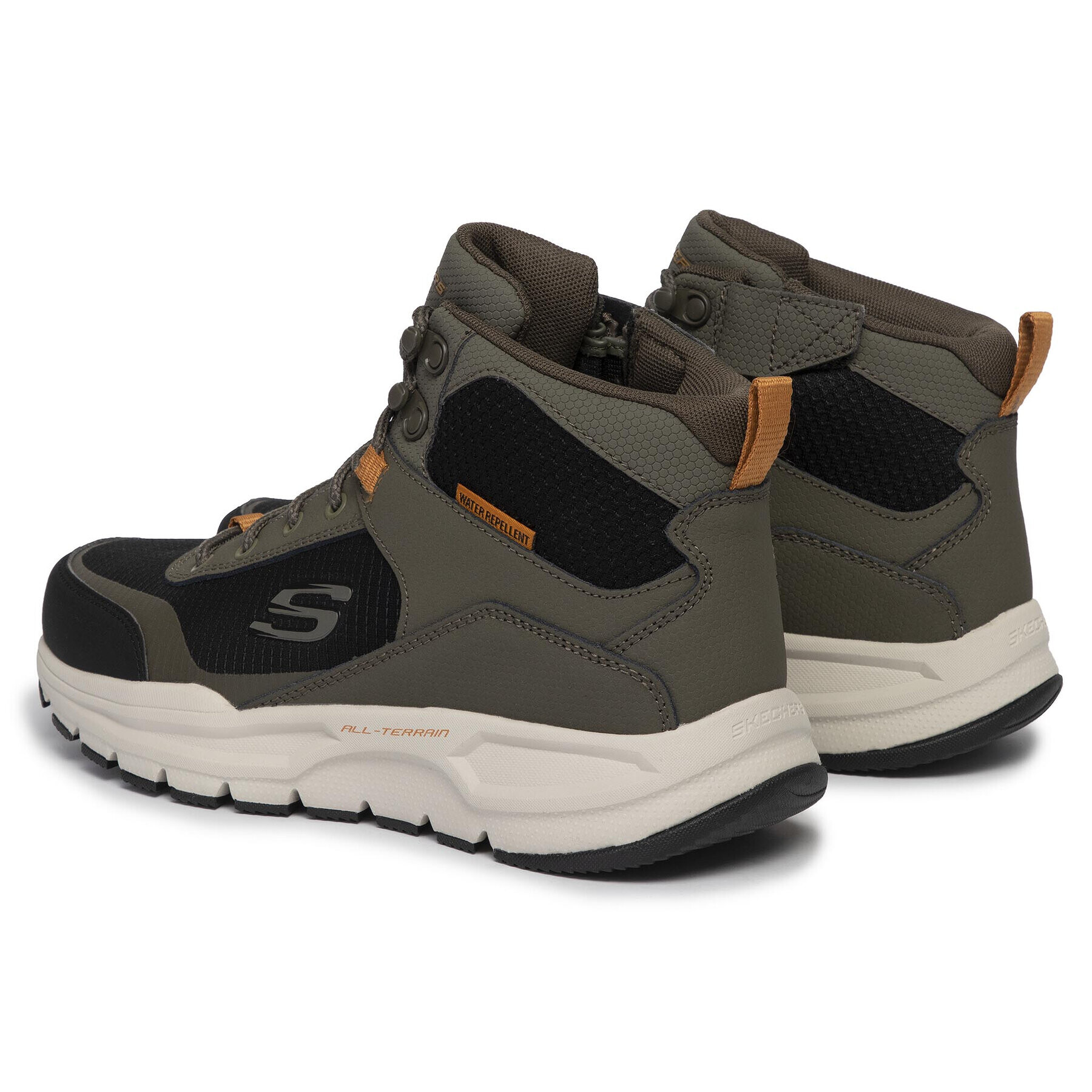 Skechers Туристически Woodrock 51705/OLBK Черен - Pepit.bg