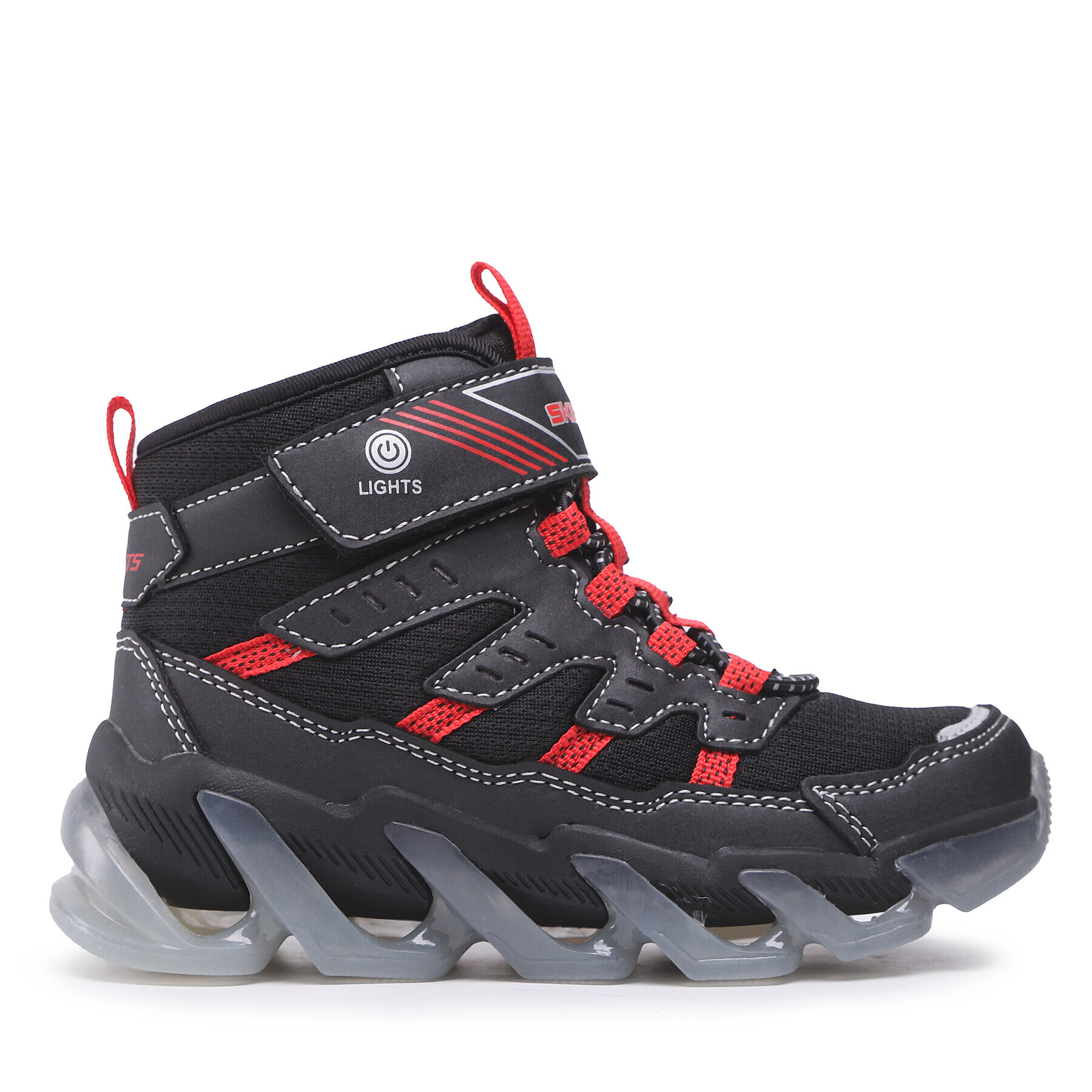 Skechers Зимни обувки Flash Breeze 400131L/BKRD Черен - Pepit.bg
