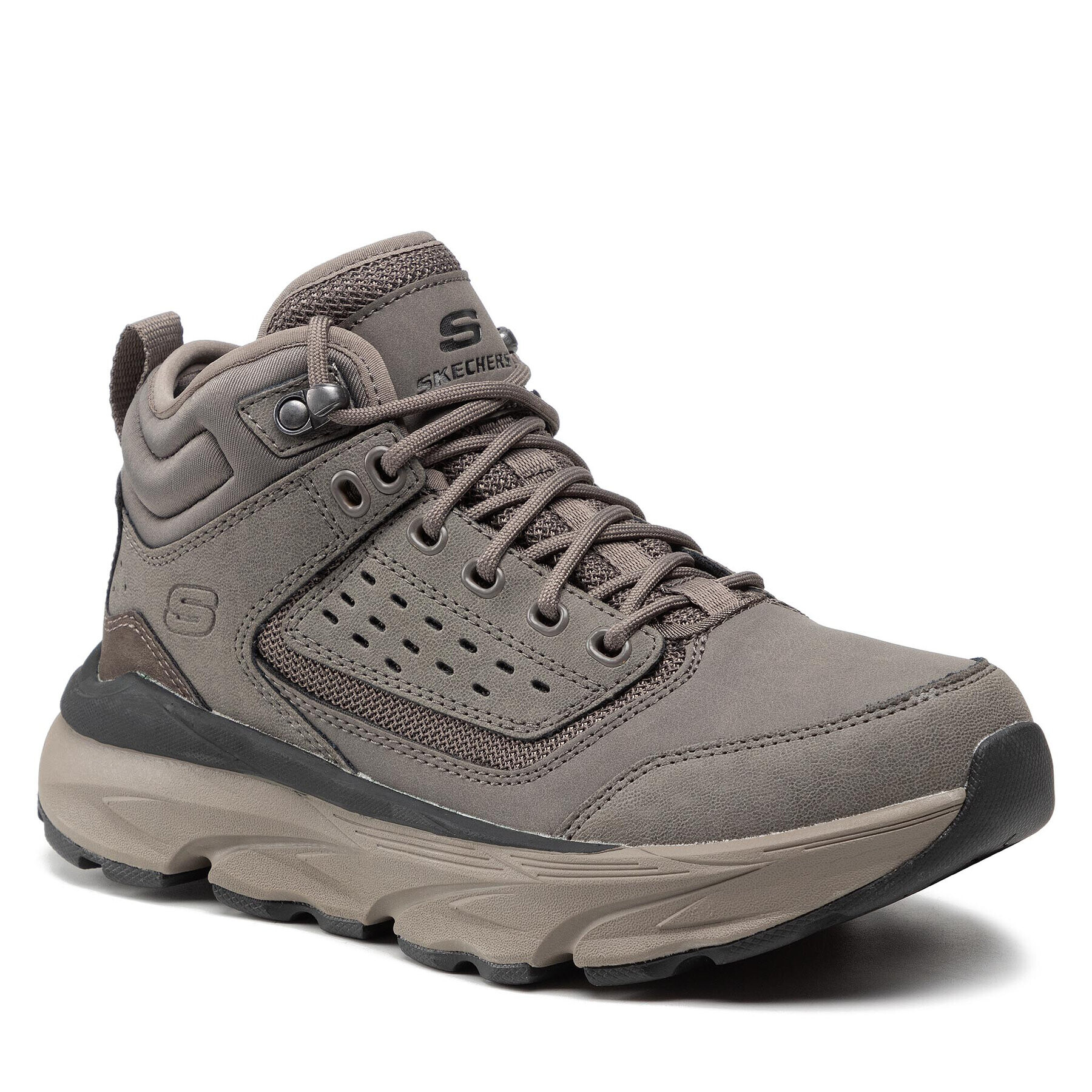 Skechers Зимни обувки Mid Point 204201/GRY Сив - Pepit.bg