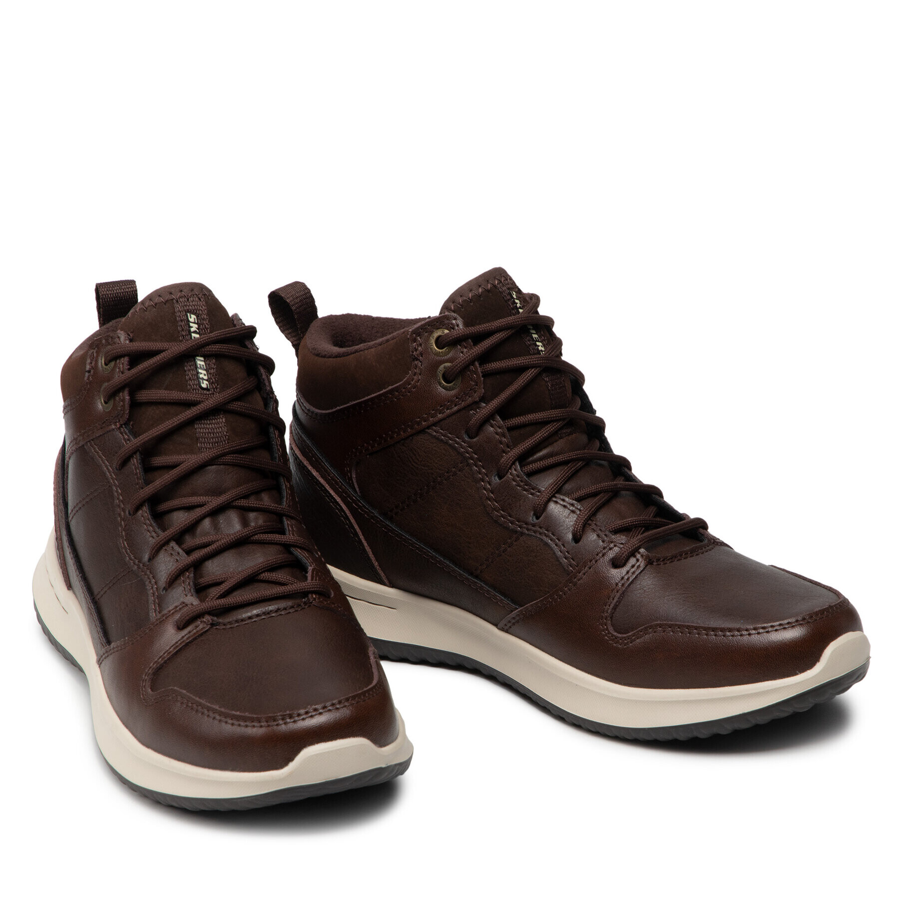 Skechers Зимни обувки Ralcon 210229/CHOC Кафяв - Pepit.bg