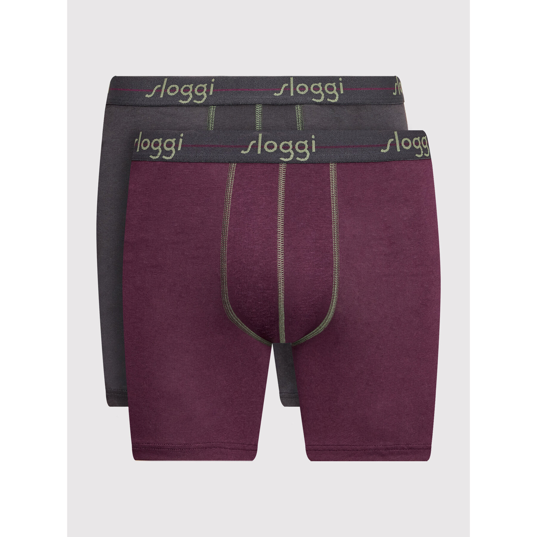 Sloggi Комплект 2 чифта боксерки 10206948 Цветен - Pepit.bg