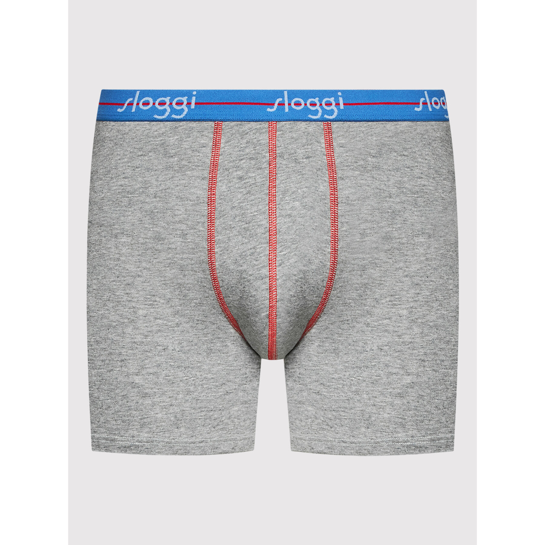 Sloggi Комплект 2 чифта боксерки 10206948 Сив - Pepit.bg