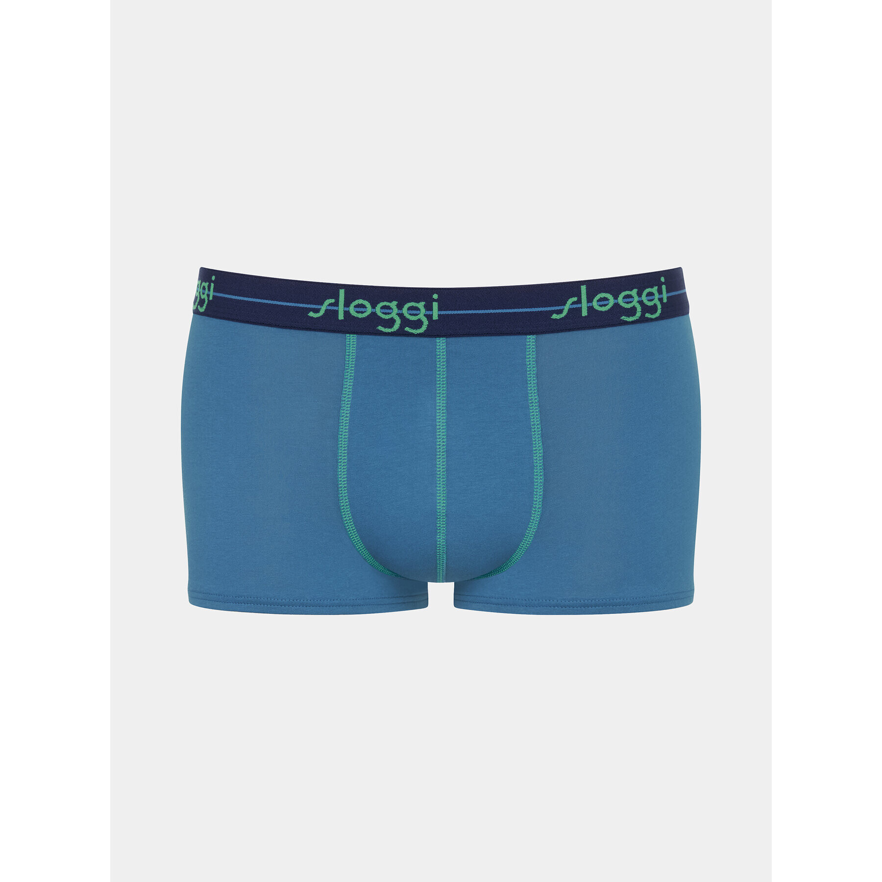 Sloggi Комплект 2 чифта боксерки Start 10206968 Син - Pepit.bg