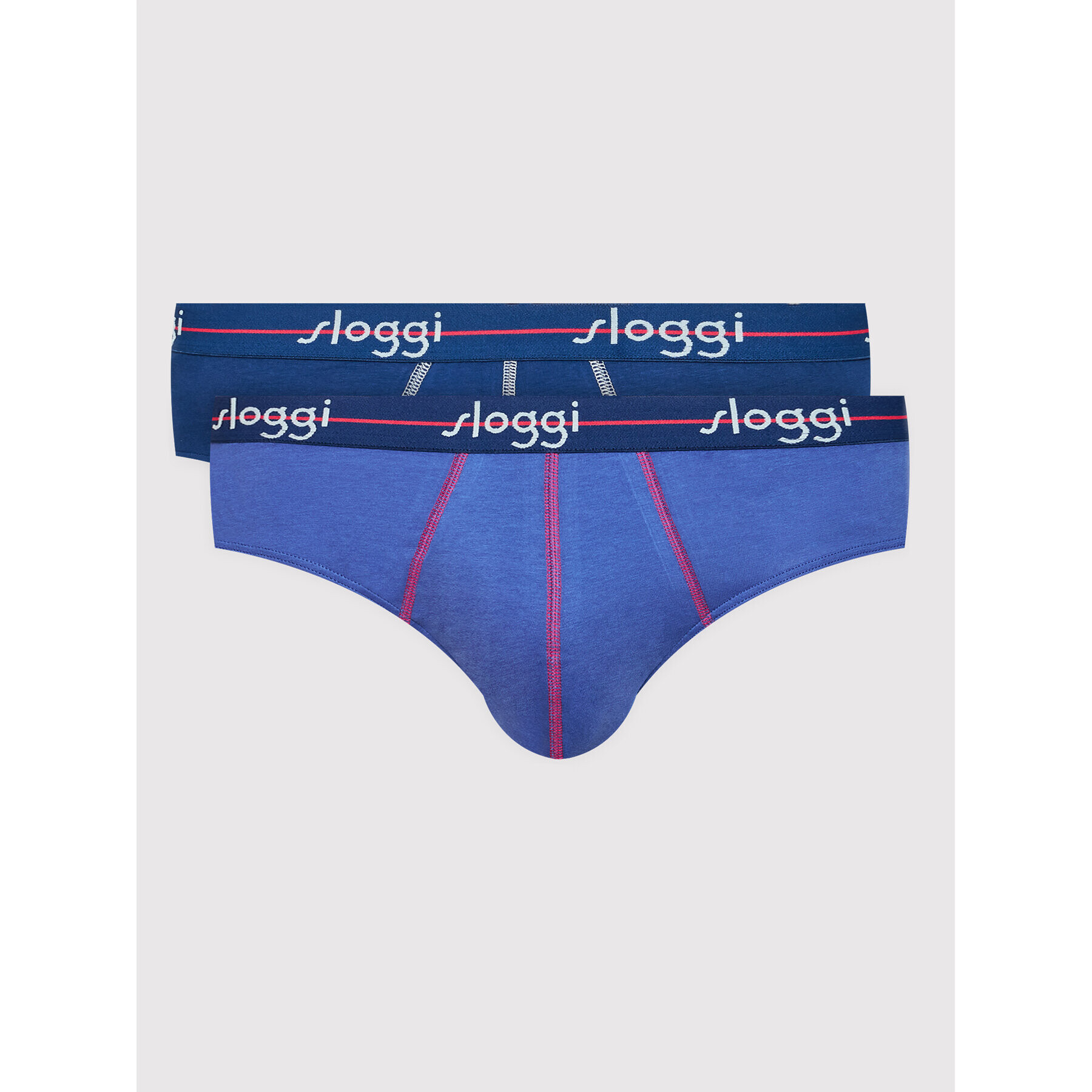 Sloggi Комплект 2 чифта слипове 10206949 Син - Pepit.bg