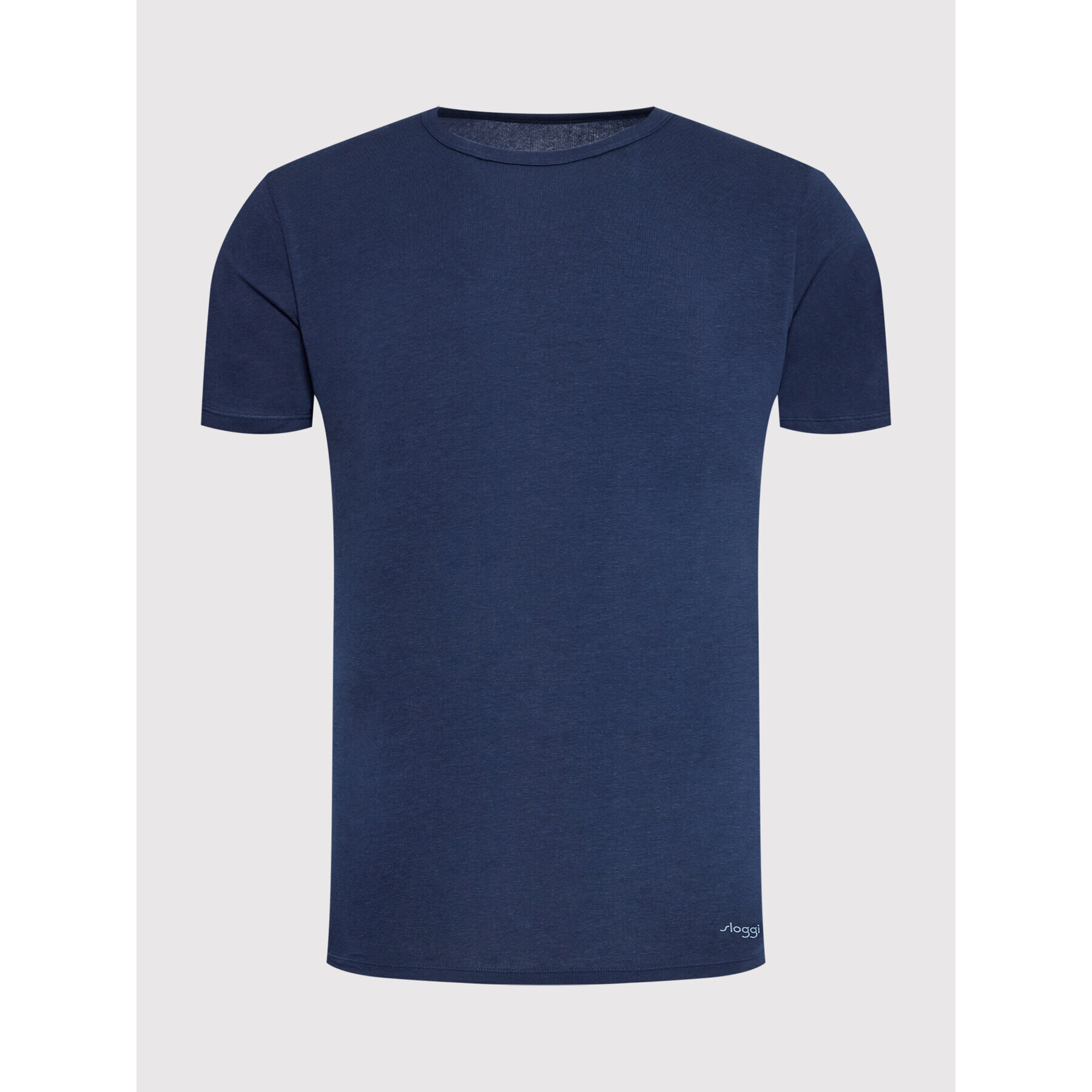 Sloggi Комплект 2 тишъртки 10206562 Тъмносин Regular Fit - Pepit.bg