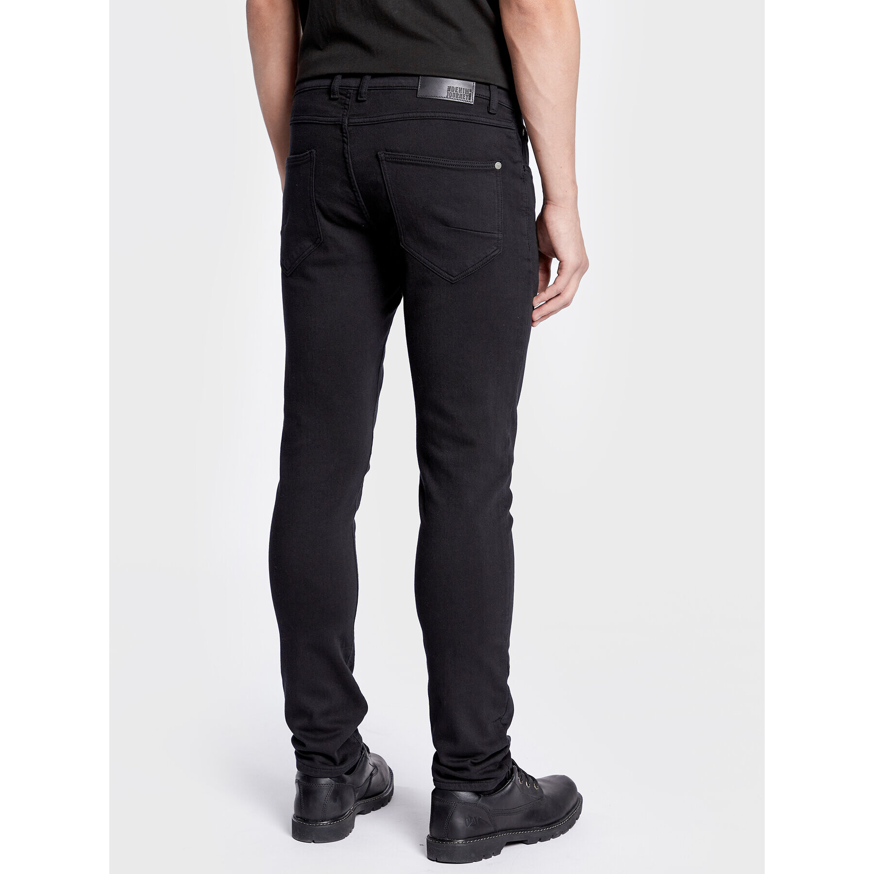 Solid Дънки 21105838 Черен Slim Fit - Pepit.bg