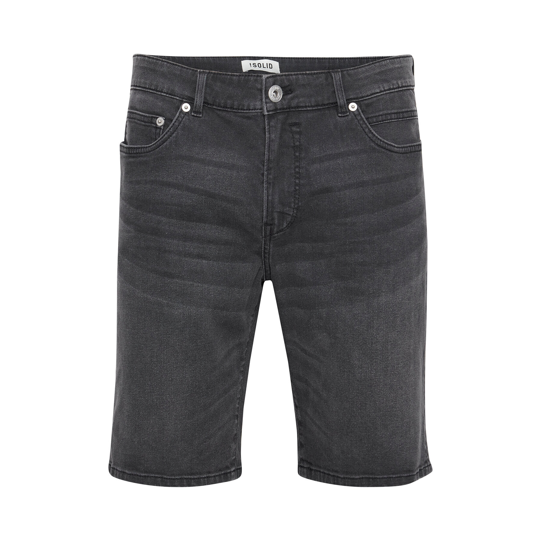 Solid Дънкови шорти 21104984 Сив Regular Fit - Pepit.bg
