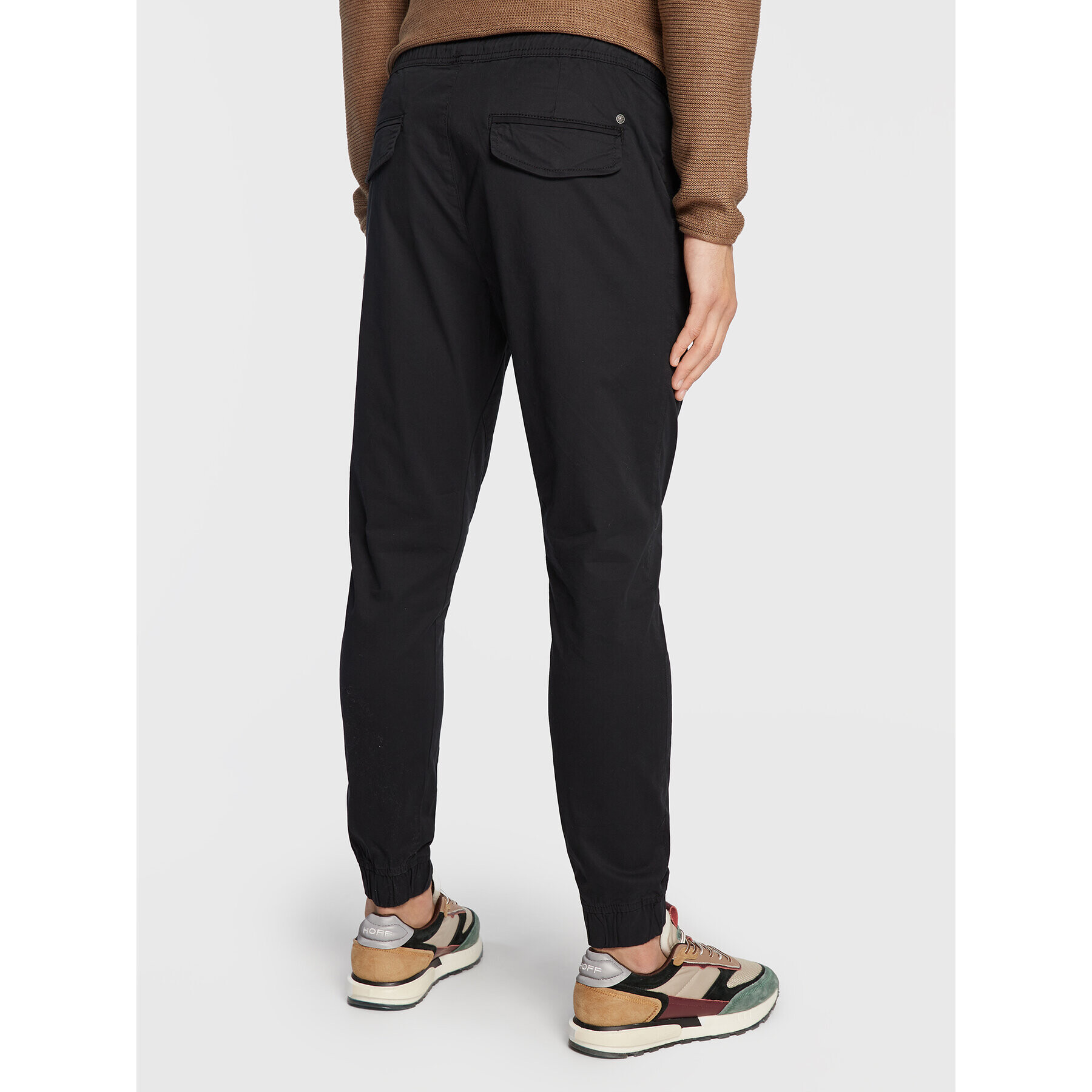 Solid Джогъри 21103814 Черен Slim Fit - Pepit.bg