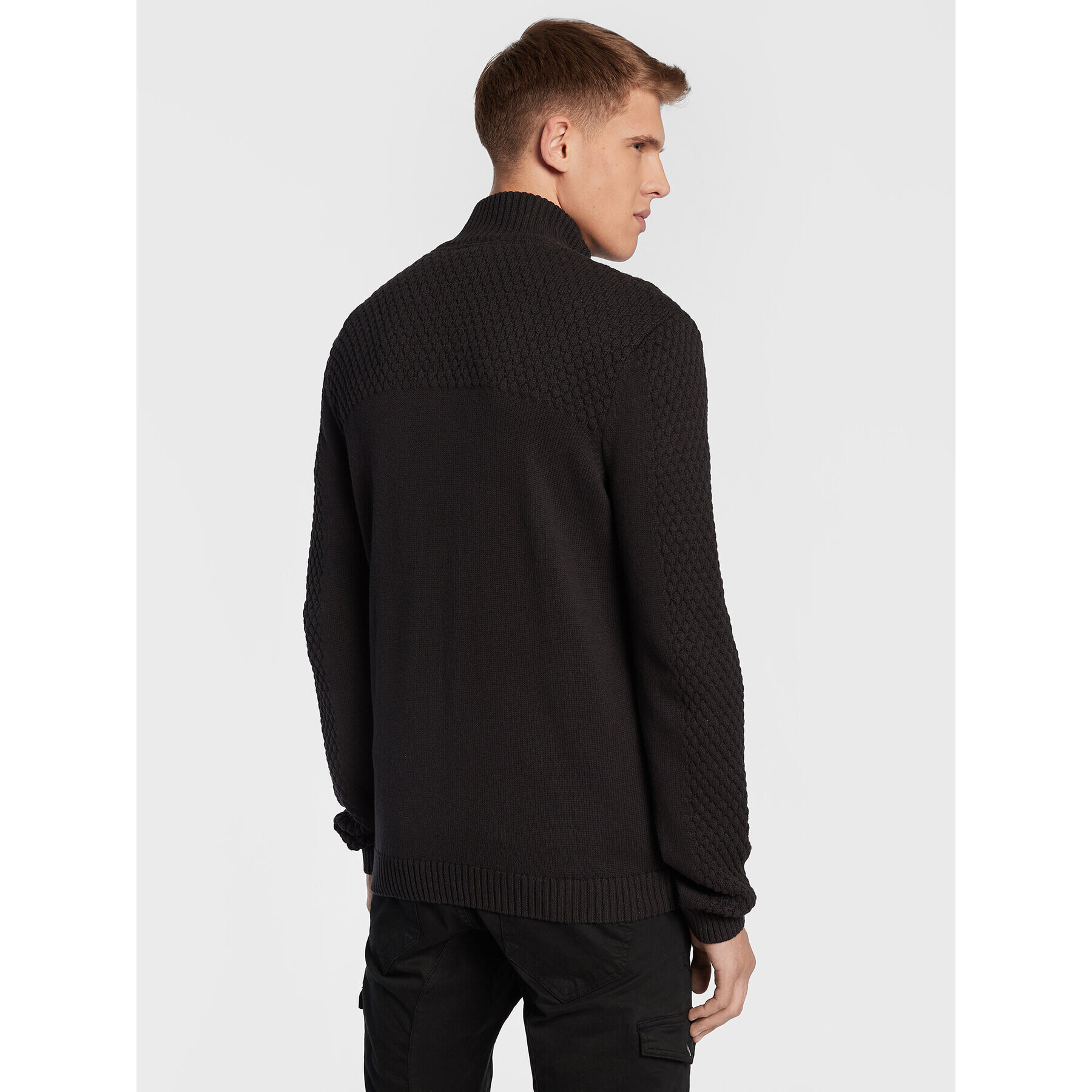 Solid Кардиган Clive 21107144 Черен Regular Fit - Pepit.bg