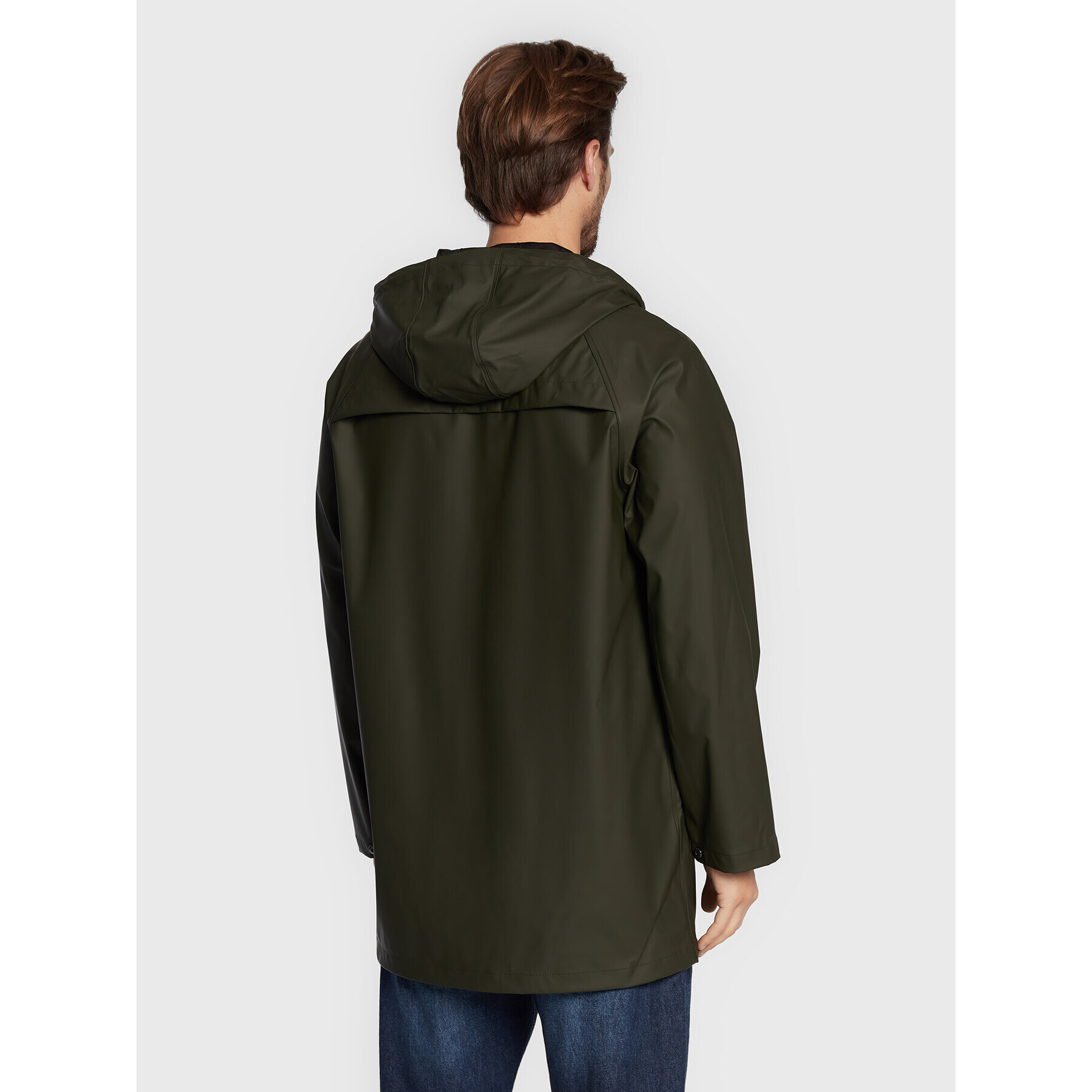 Solid Преходно яке 21107388 Зелен Regular Fit - Pepit.bg