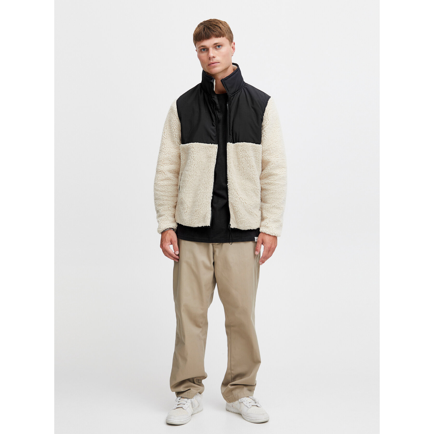 Solid Преходно яке 21107831 Бежов Regular Fit - Pepit.bg