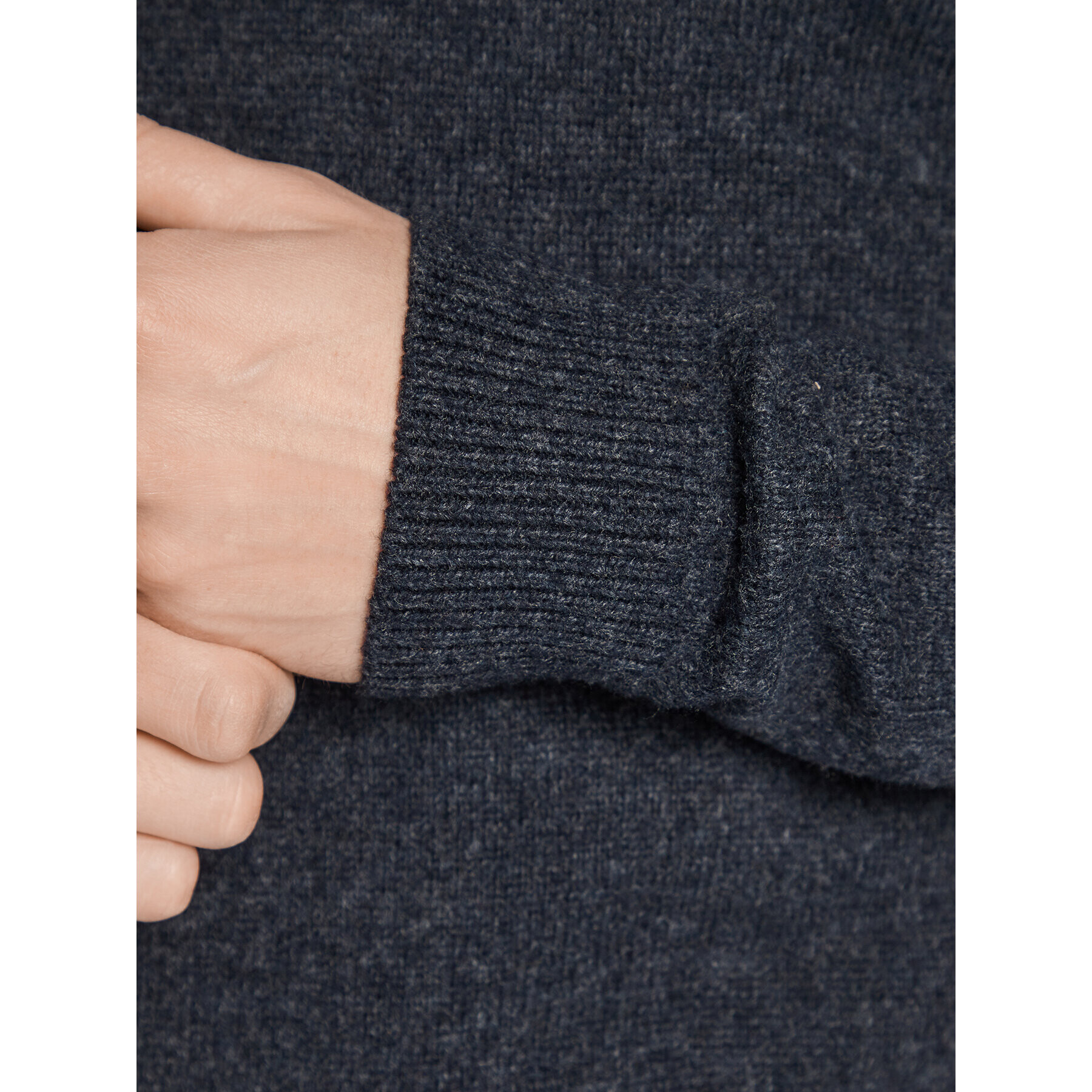 Solid Пуловер Dylion 21107341 Тъмносин Regular Fit - Pepit.bg