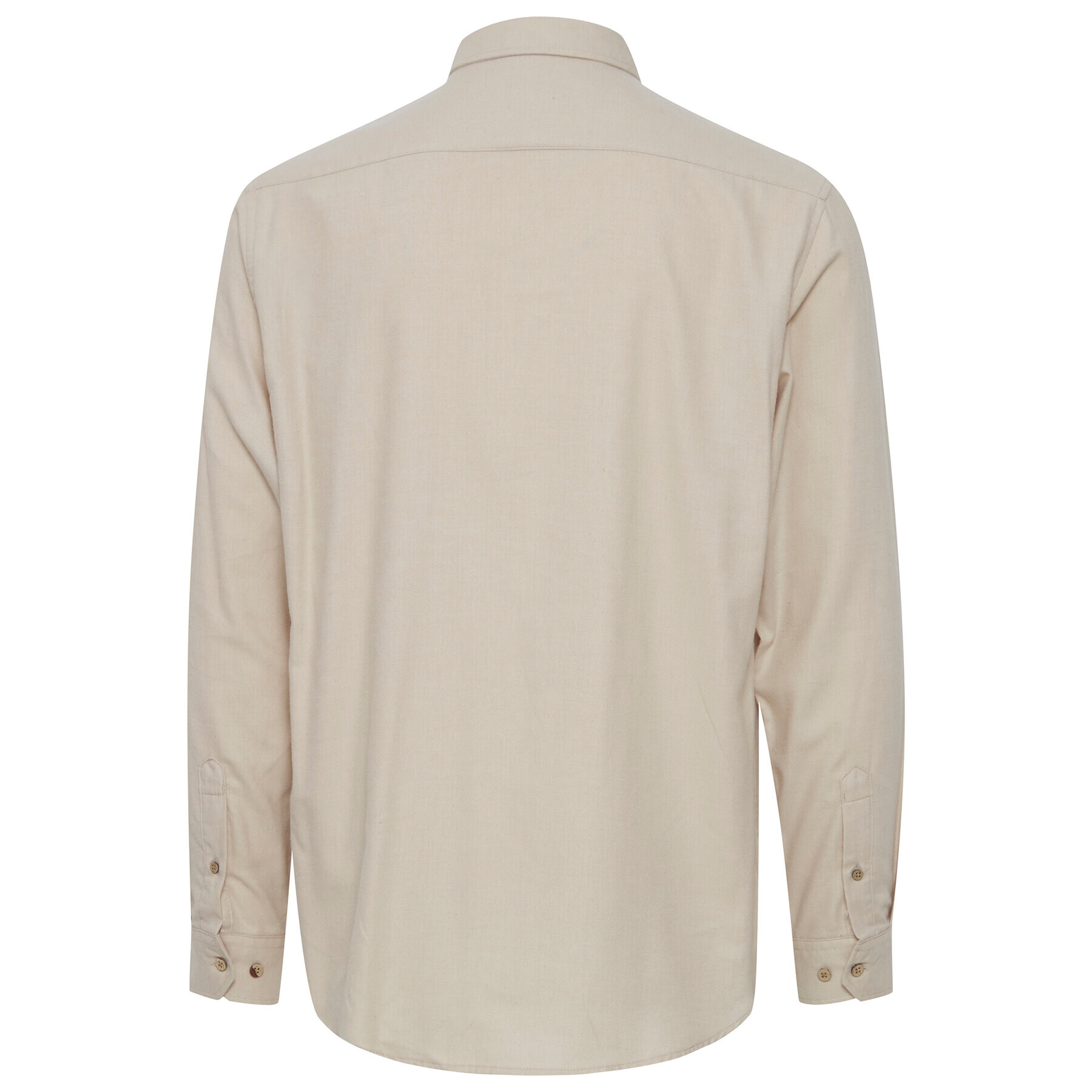 Solid Риза 21107465 Бежов Regular Fit - Pepit.bg