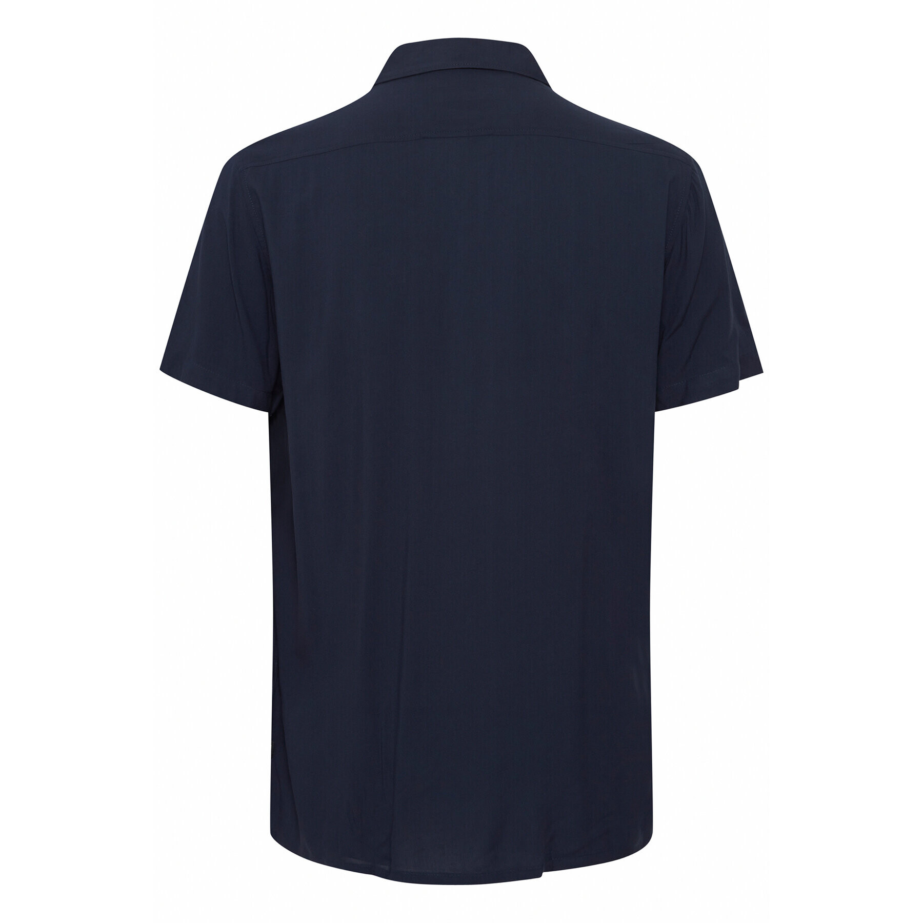 Solid Риза 21107683 Тъмносин Casual Fit - Pepit.bg