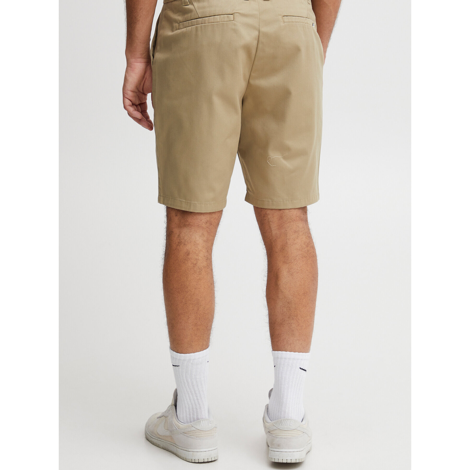 Solid Шорти от плат 21107653 Бежов Straight Fit - Pepit.bg
