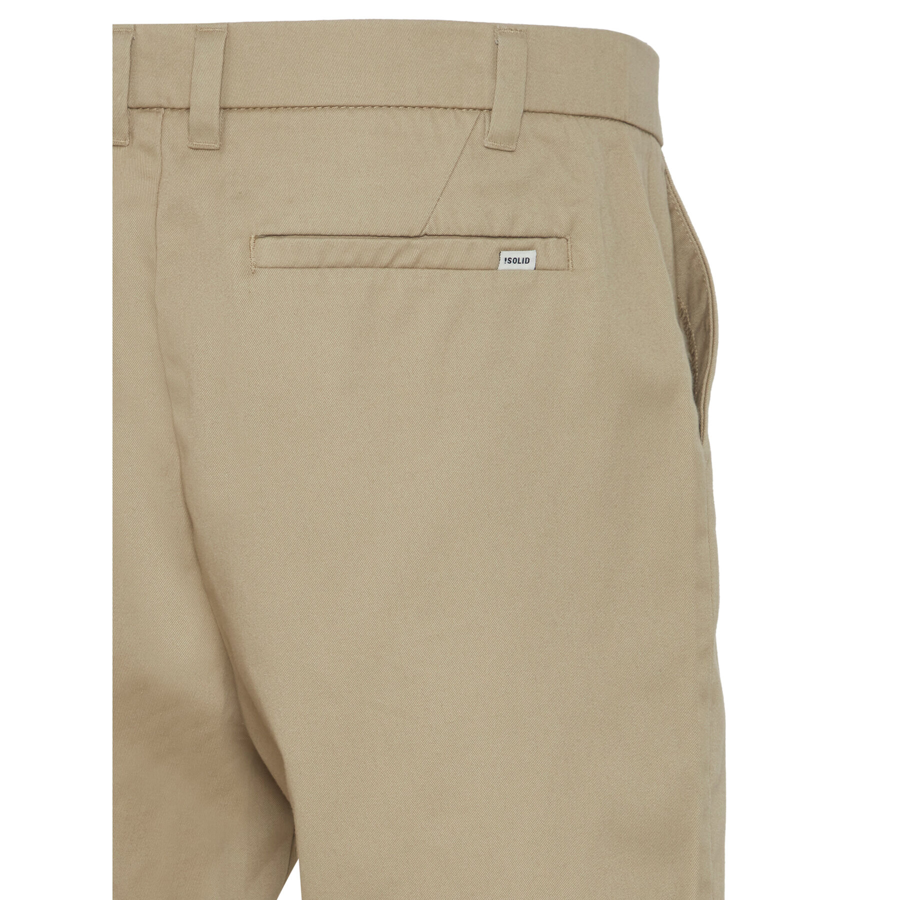 Solid Шорти от плат 21107653 Бежов Straight Fit - Pepit.bg