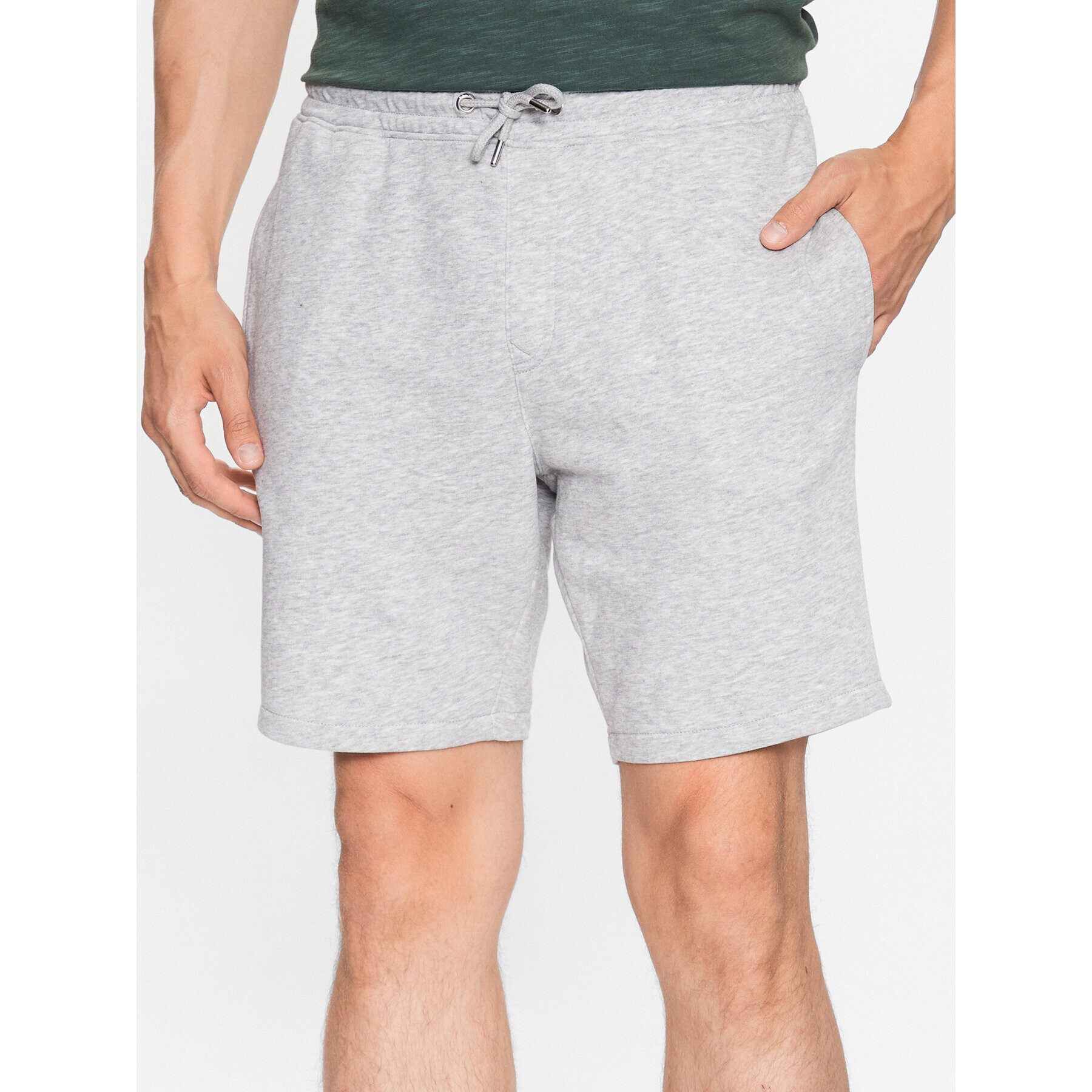 Solid Спортни шорти 21107850 Сив Regular Fit - Pepit.bg