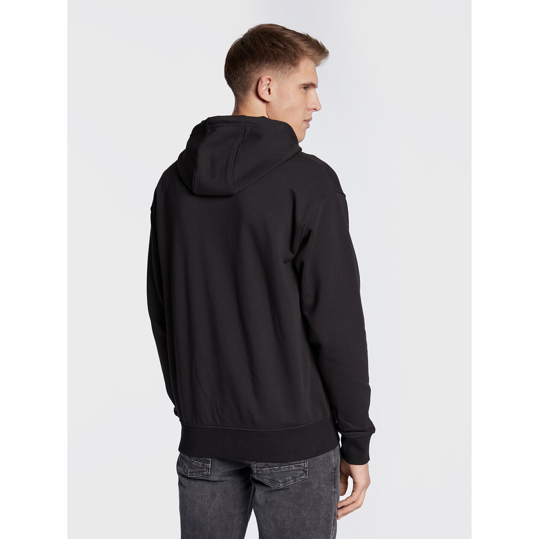 Solid Суитшърт 21107421 Черен Regular Fit - Pepit.bg