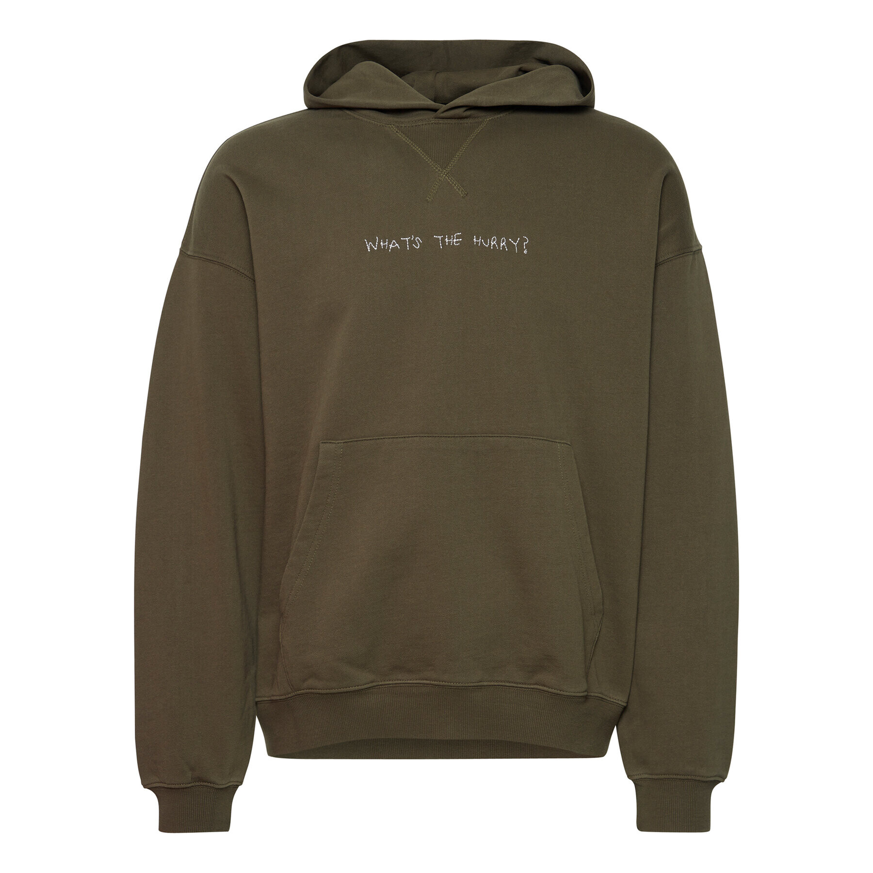 Solid Суитшърт 21108022 Зелен Regular Fit - Pepit.bg