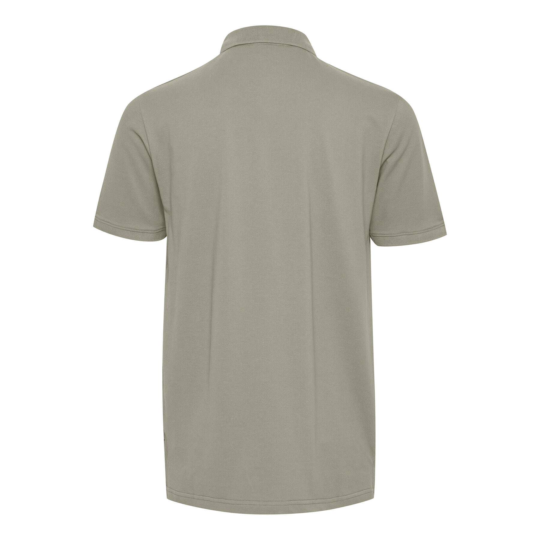 Solid Тениска с яка и копчета 21106488 Каки Regular Fit - Pepit.bg