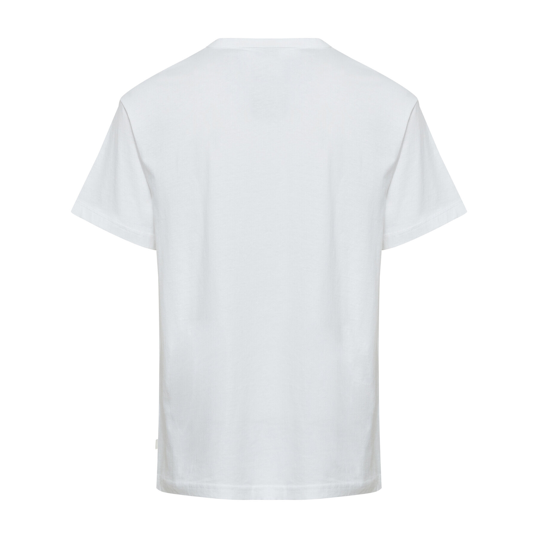 Solid Тишърт 21107758 Бял Regular Fit - Pepit.bg