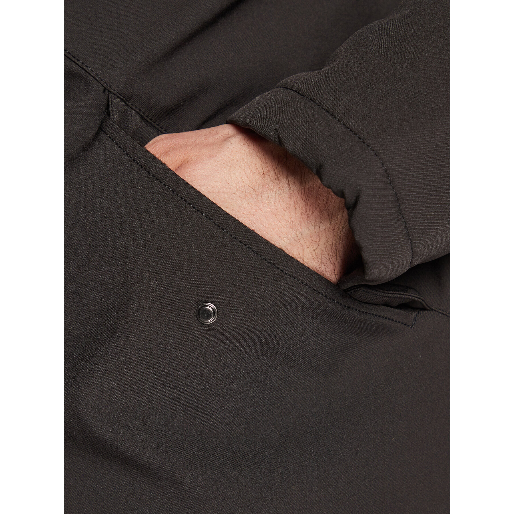 Solid Зимно яке Dimos 21107441 Черен Regular Fit - Pepit.bg