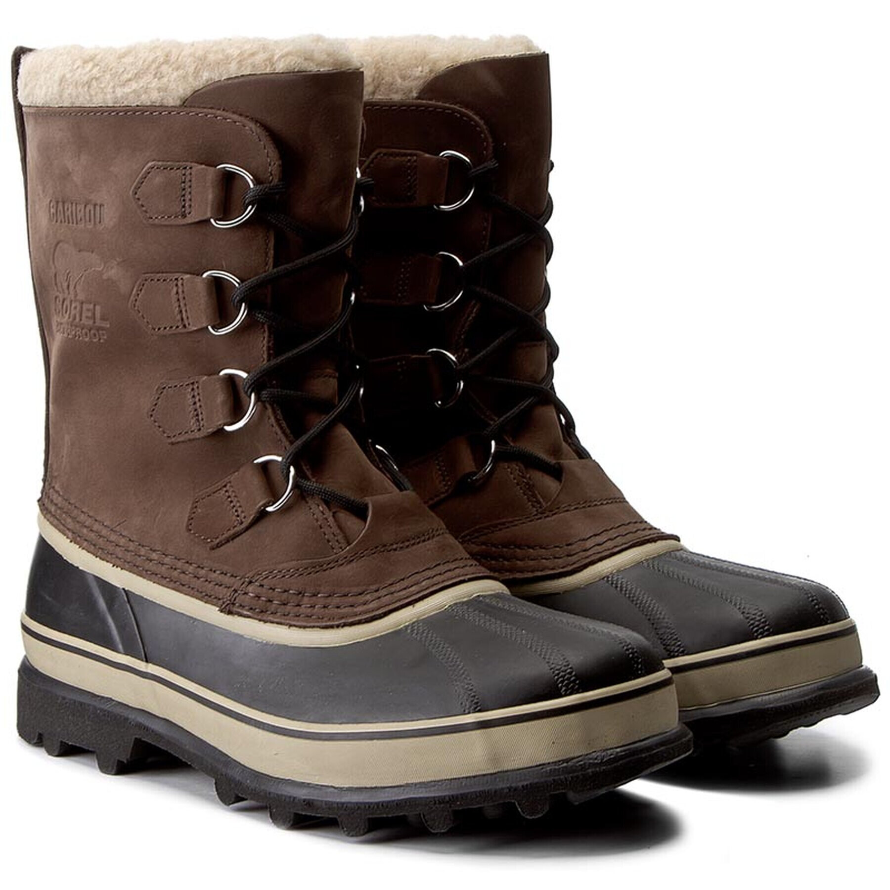 Sorel Апрески Caribou NM1000 Кафяв - Pepit.bg