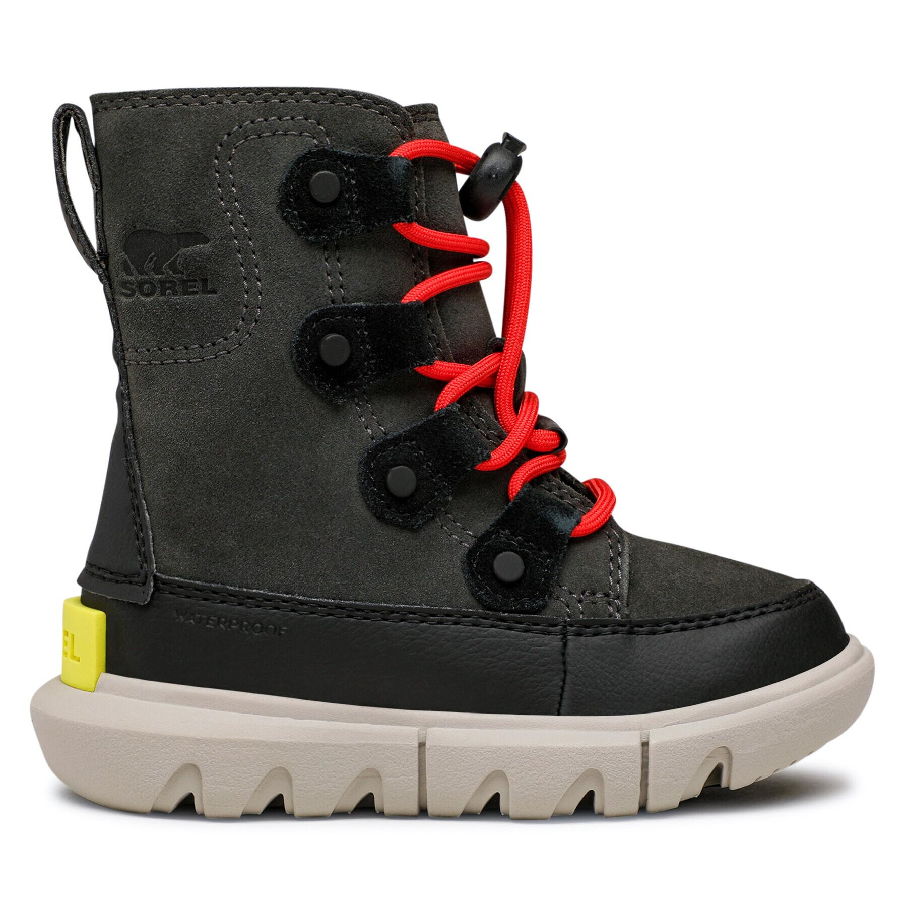 Sorel Апрески Childrens Explorer Lace Wp NC4897-093 Сив - Pepit.bg