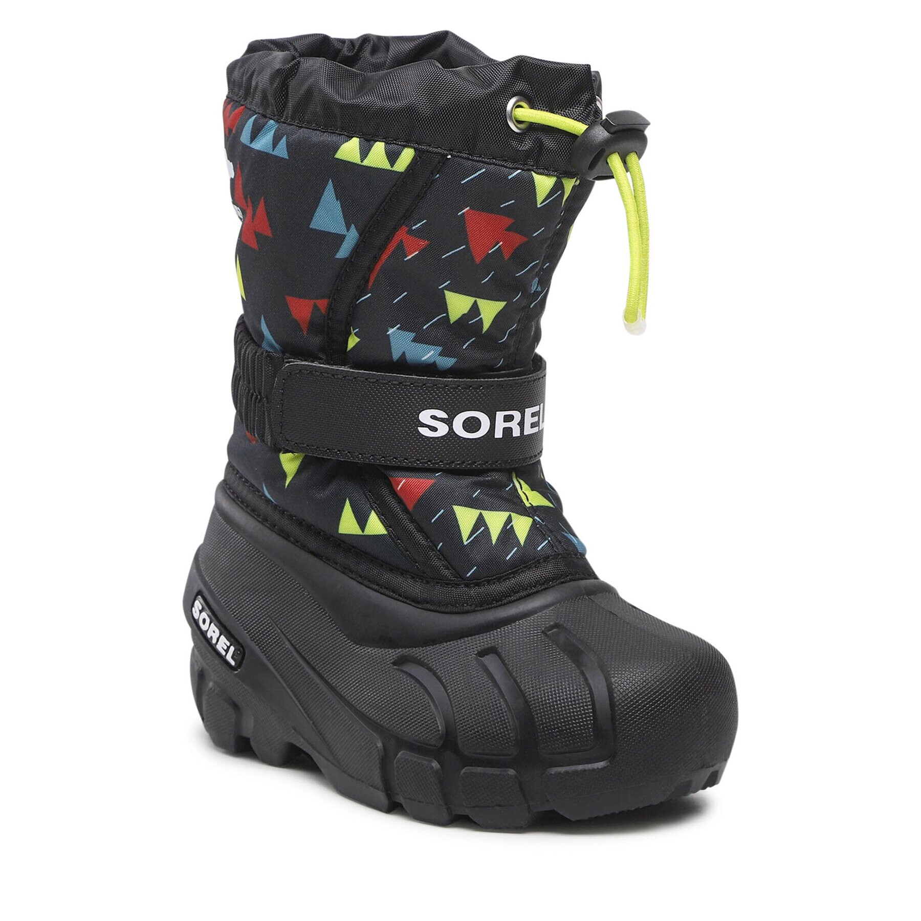 Sorel Апрески Childrens Flurry Print NC3504 Черен - Pepit.bg