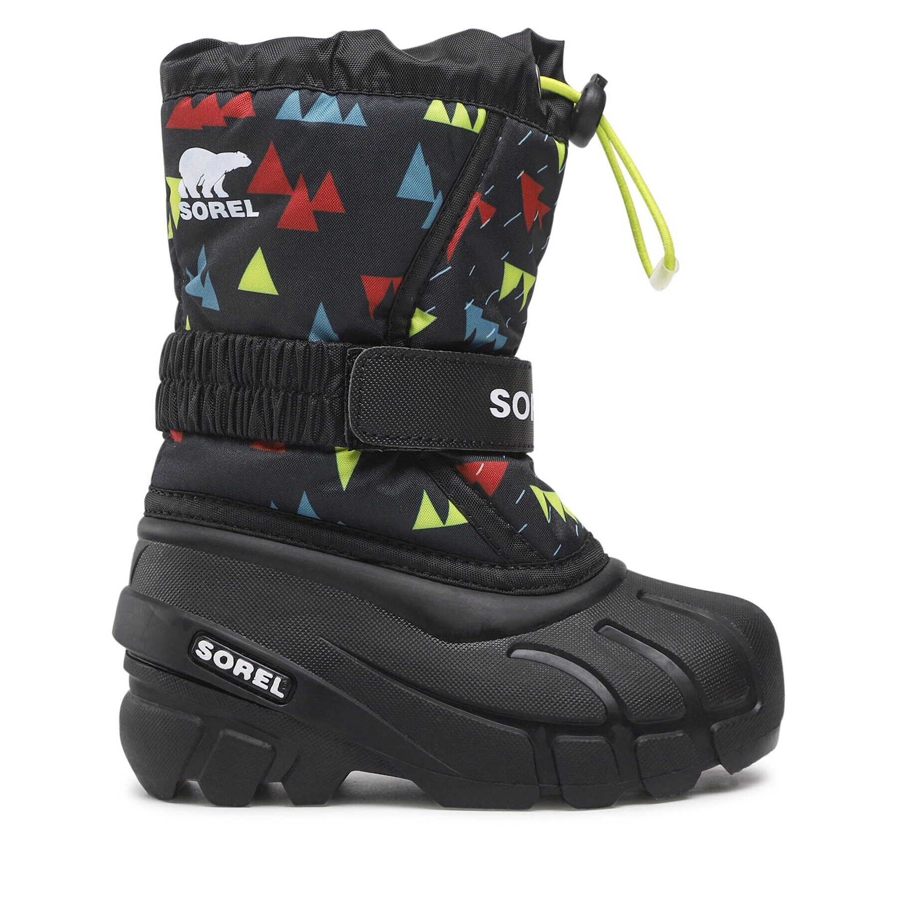 Sorel Апрески Childrens Flurry Print NC3504 Черен - Pepit.bg