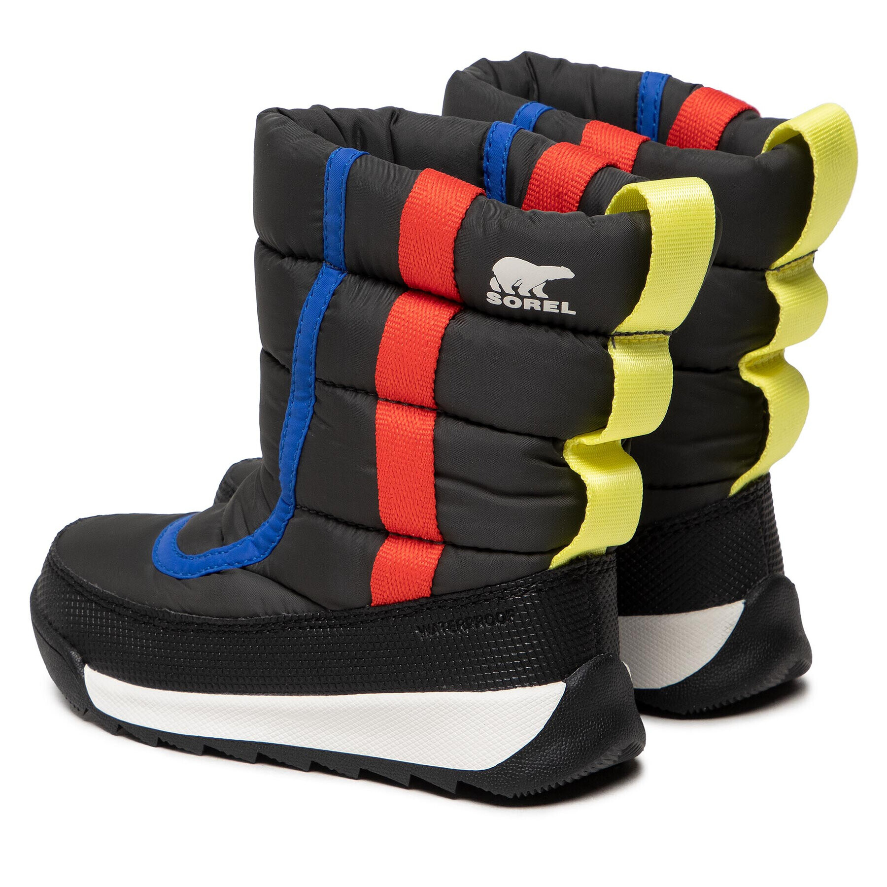 Sorel Апрески Childrens Whitney II Puffy Mid Wp NC3873-048 Черен - Pepit.bg