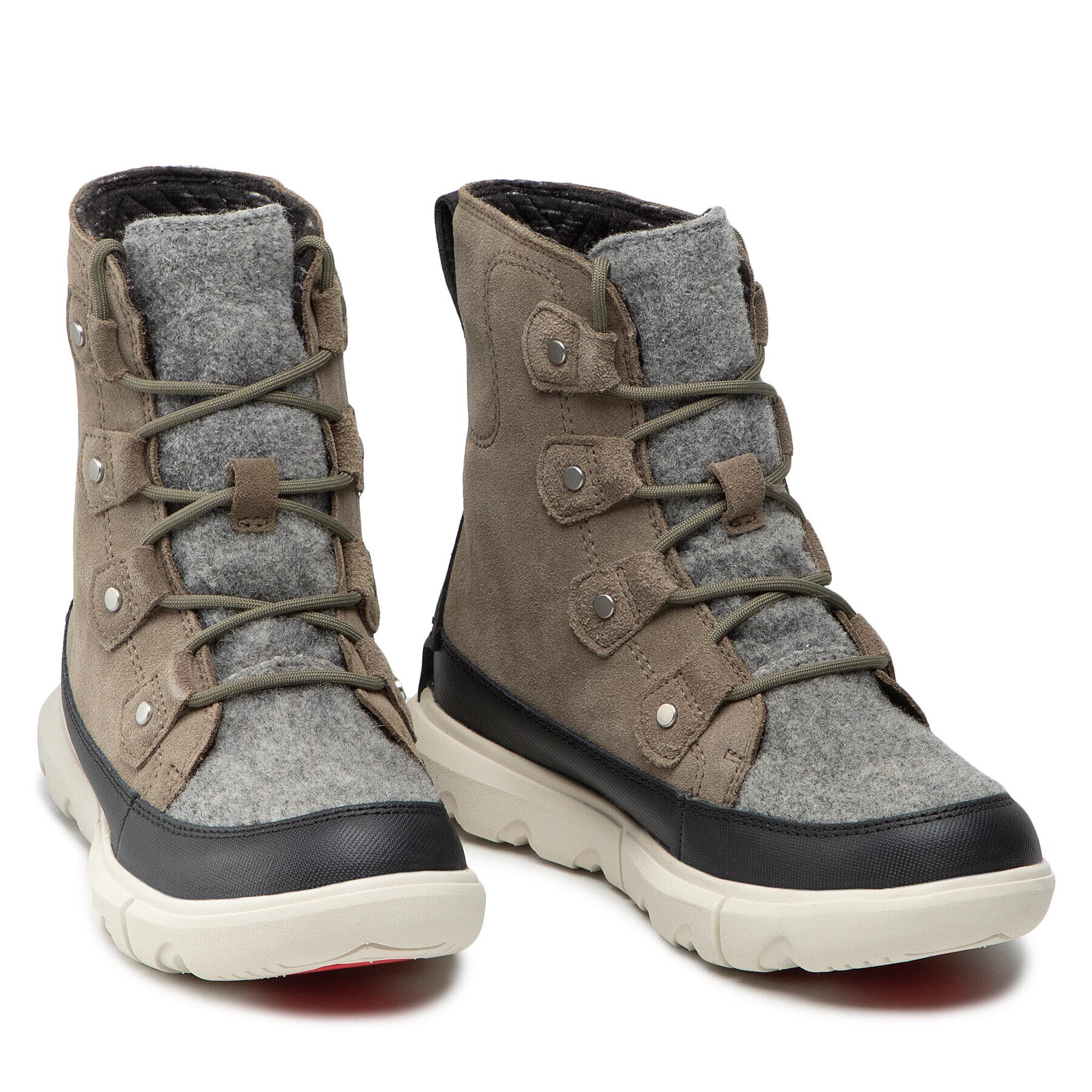 Sorel Апрески Explorer II Joan Felt Wp NC4461-3655 Зелен - Pepit.bg