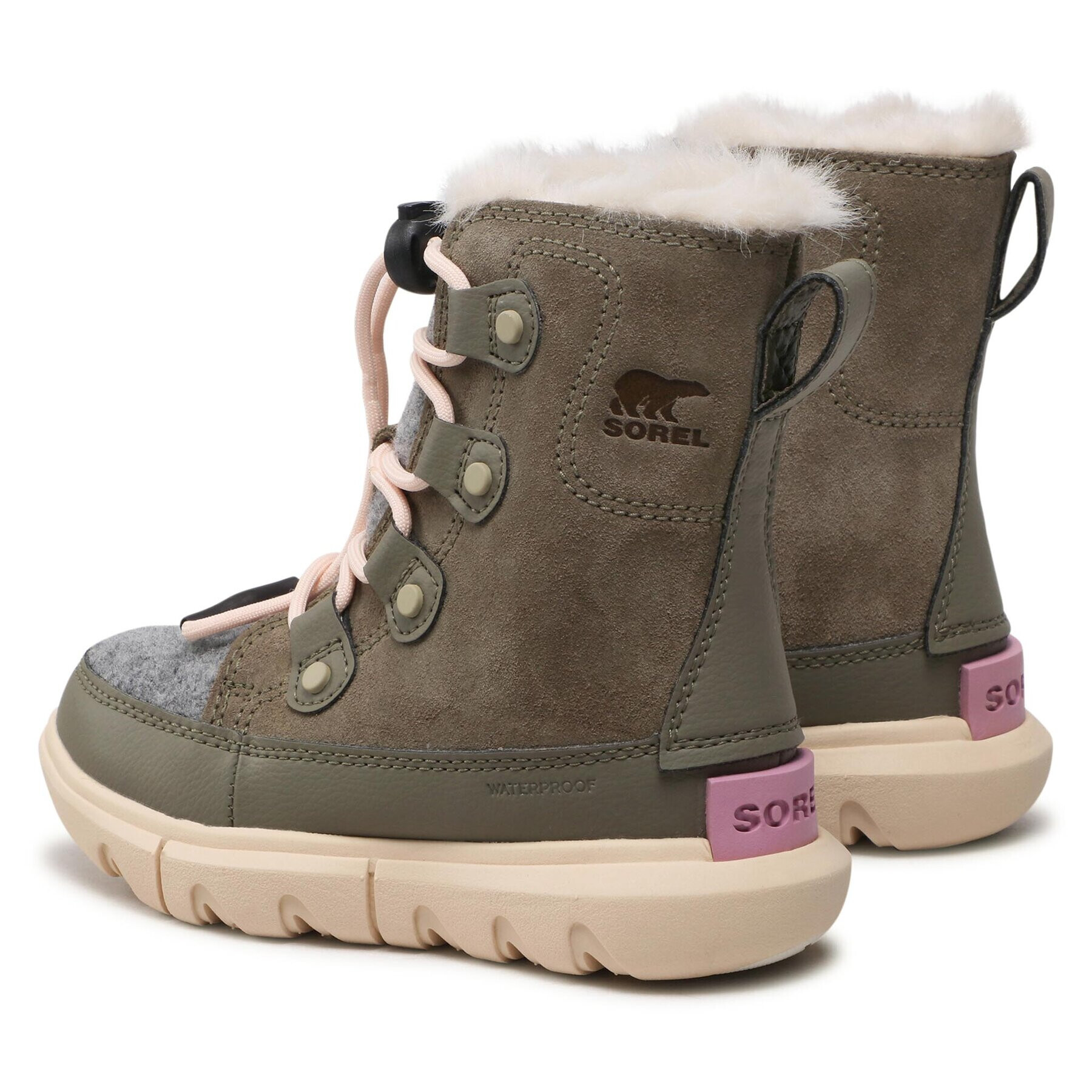 Sorel Апрески Explorer Lace Wp NC4895 Зелен - Pepit.bg