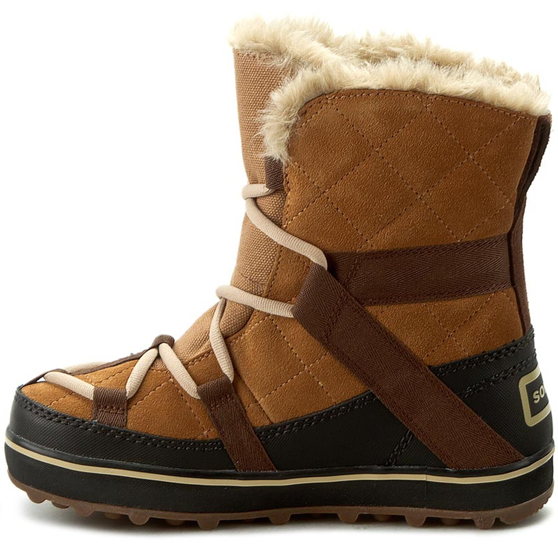 Sorel Апрески Glacy Explorer Shortie NL2079 Кафяв - Pepit.bg