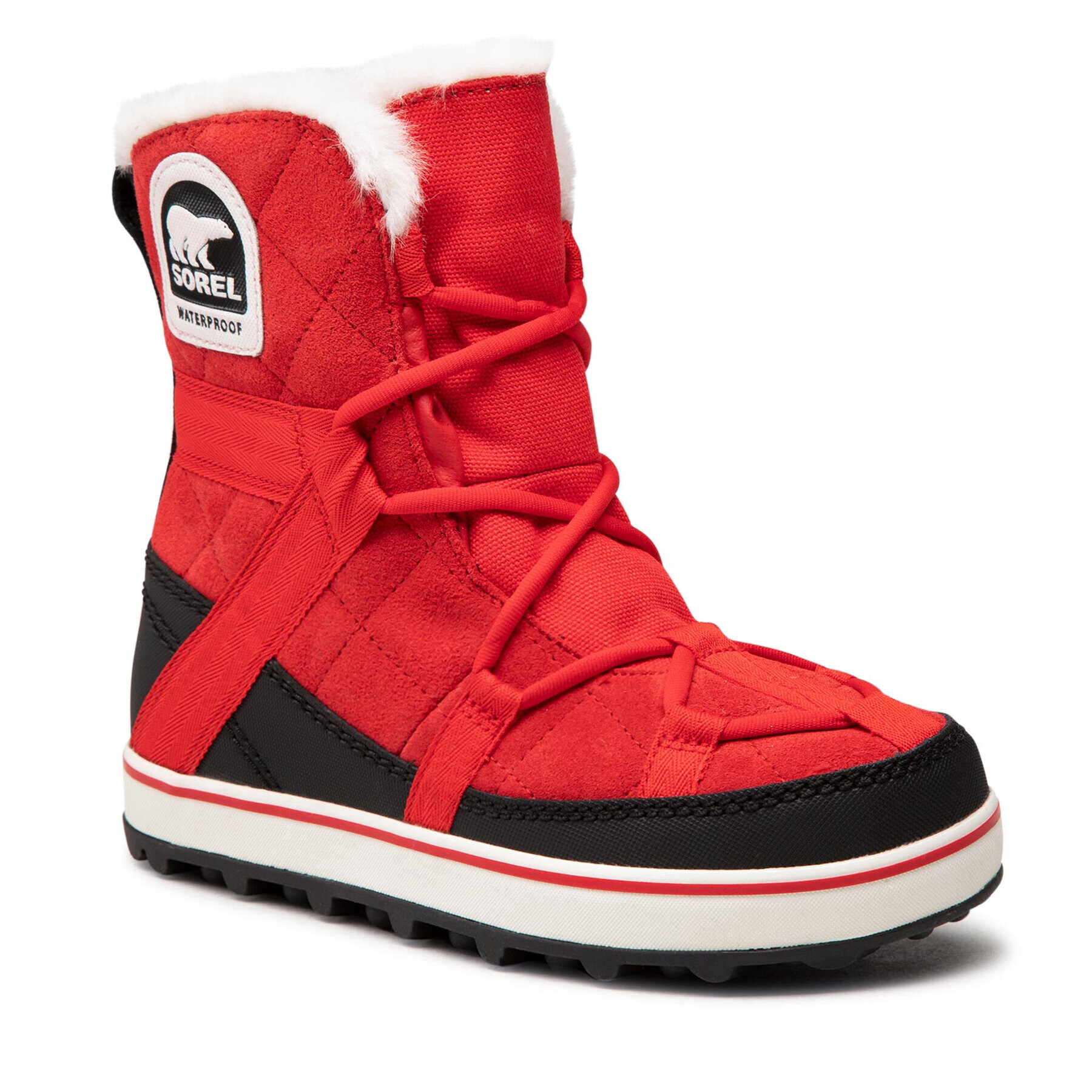 Sorel Апрески Glacy Explorer Shortie Wp NL2079 Червен - Pepit.bg
