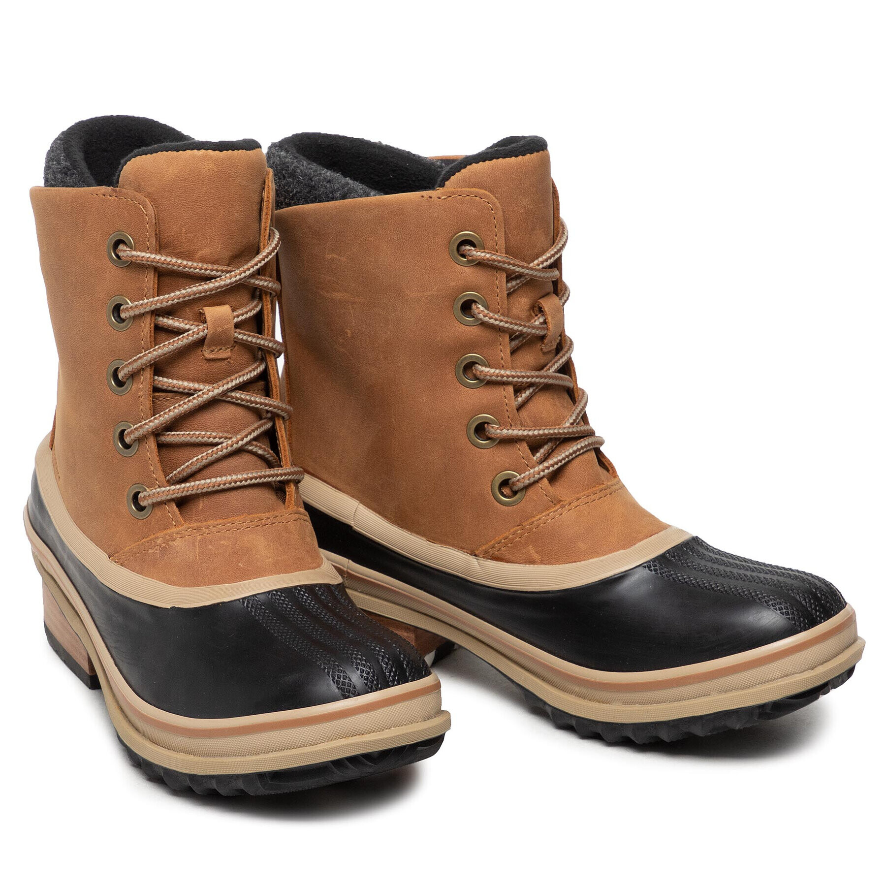 Sorel Апрески Slimpack III Lace Wp NL3810 Кафяв - Pepit.bg