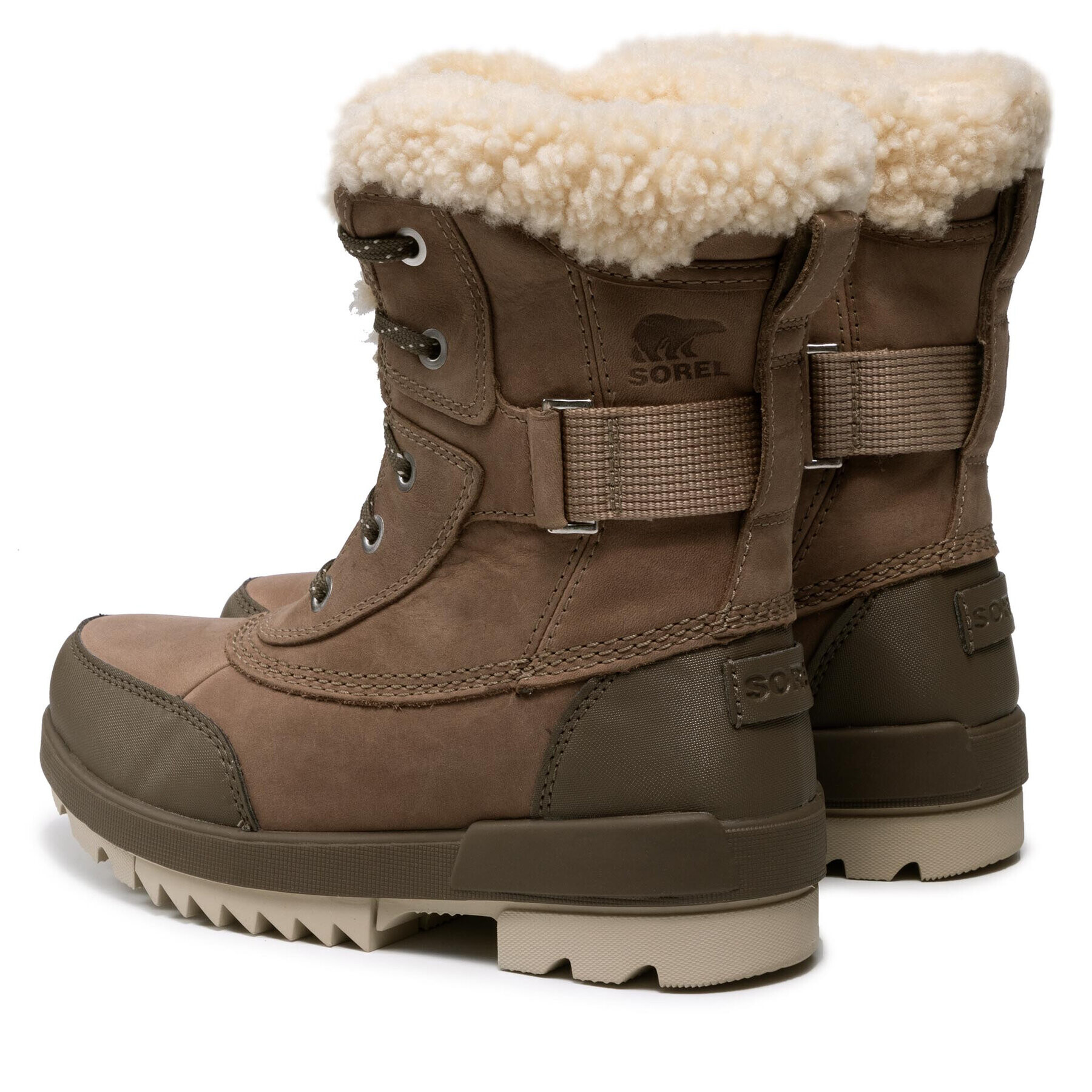Sorel Апрески Torino II Parc Boot Wp NL4600 Кафяв - Pepit.bg