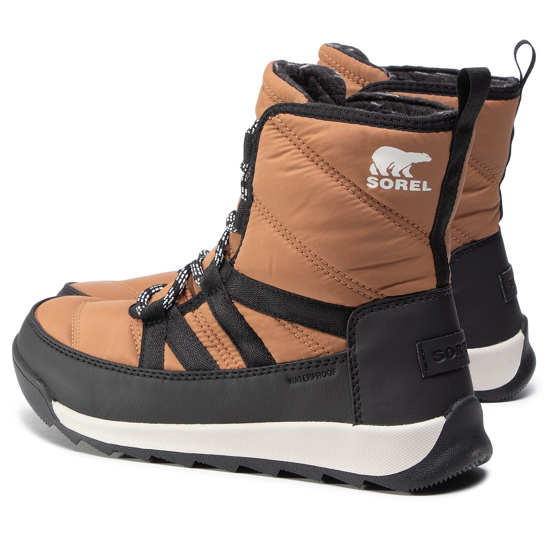 Sorel Апрески Whitney II Short Lace NL3822 Кафяв - Pepit.bg