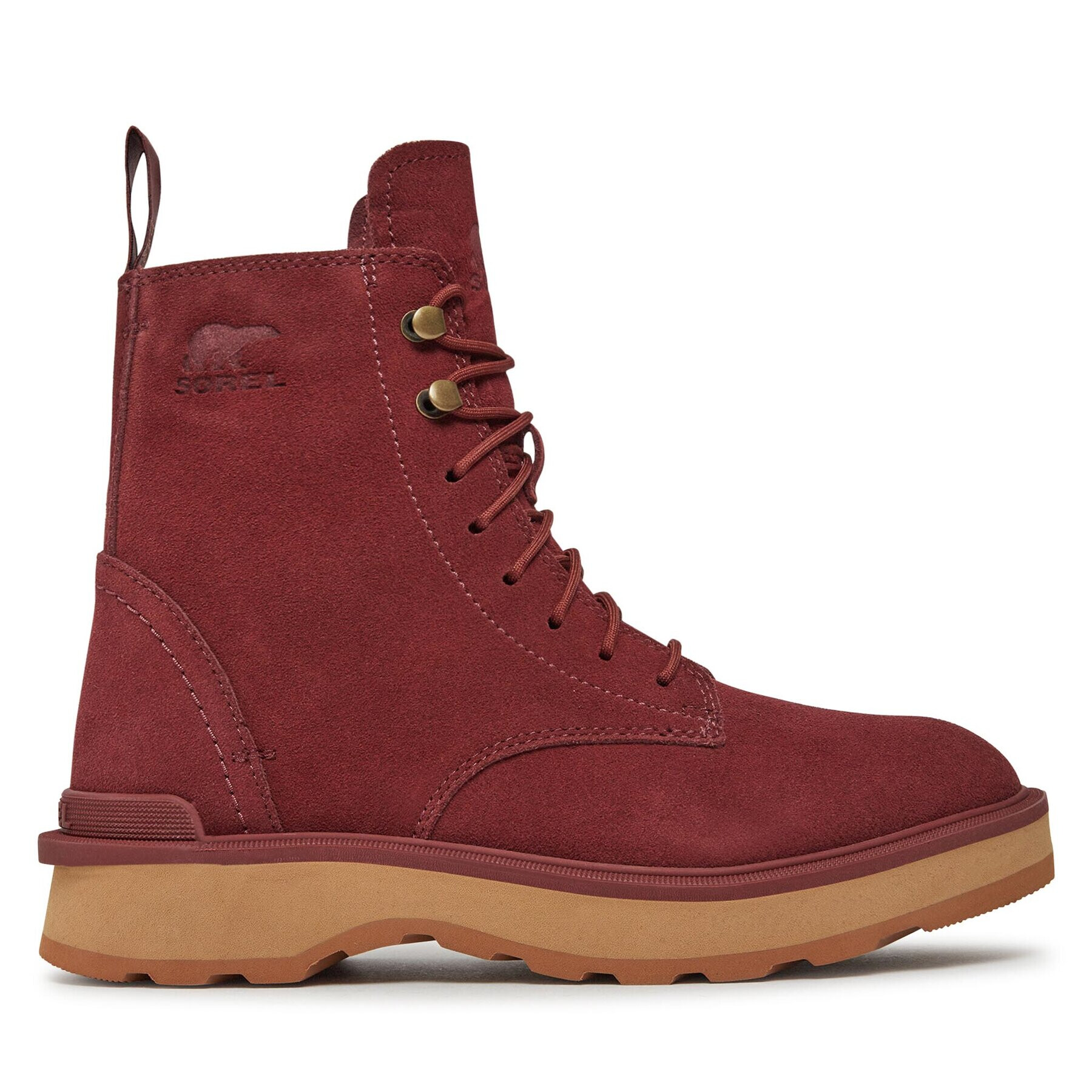 Sorel Боти Hi-Line™ Lace NL4879-681 Червен - Pepit.bg
