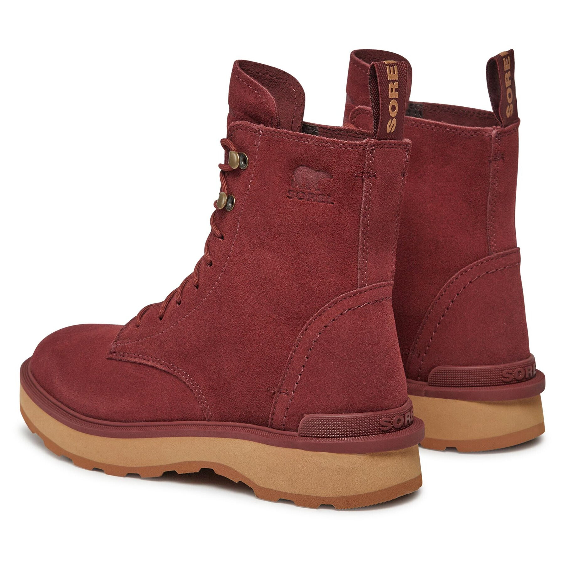 Sorel Боти Hi-Line™ Lace NL4879-681 Червен - Pepit.bg