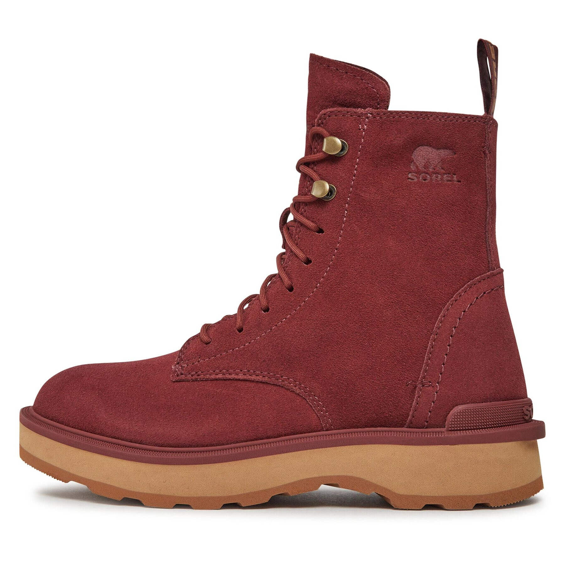 Sorel Боти Hi-Line™ Lace NL4879-681 Червен - Pepit.bg