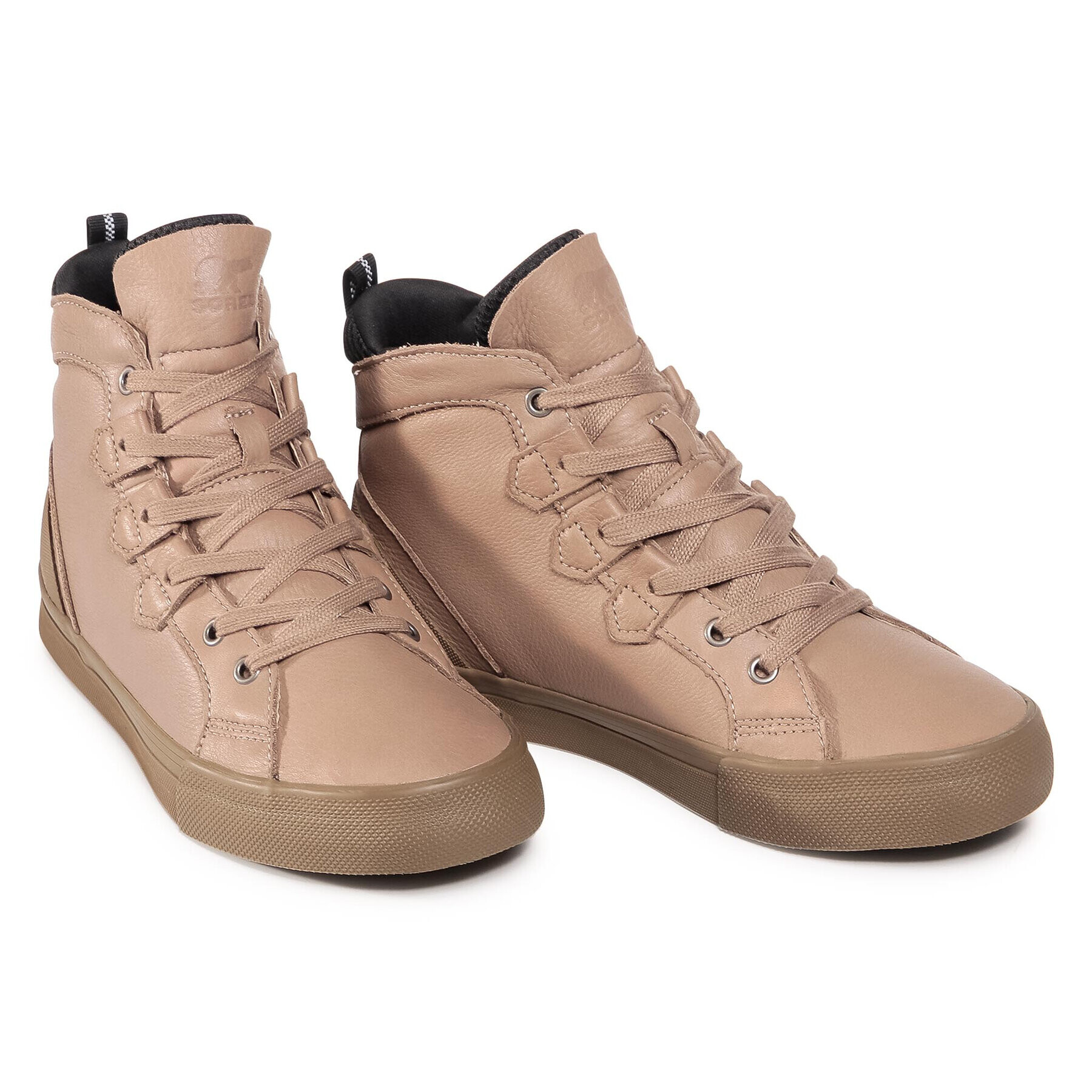 Sorel Сникърси Caribou Sneaker Mid Wp NM3969 Кафяв - Pepit.bg