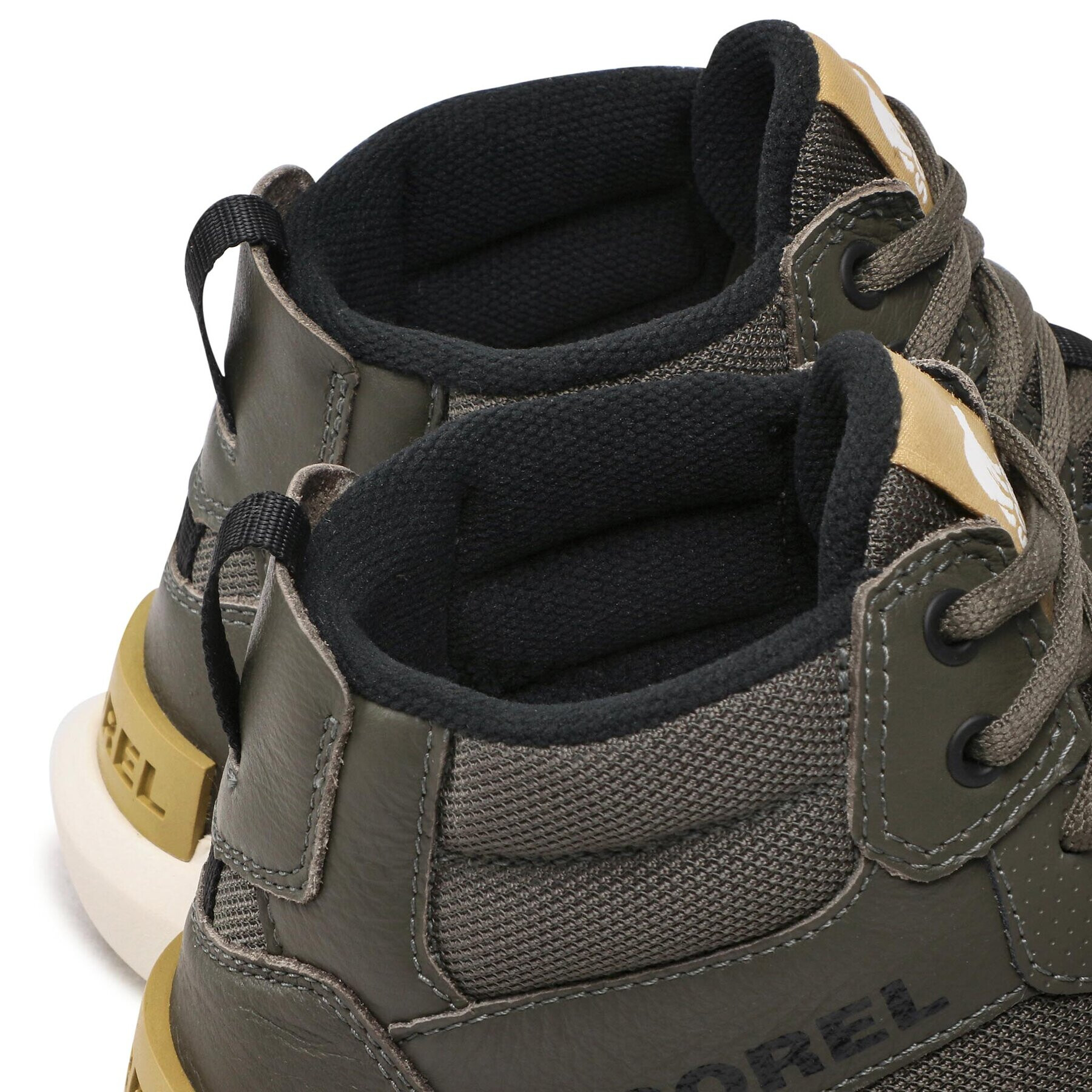 Sorel Сникърси Explorer Sneaker Mid Wp NM4811 Зелен - Pepit.bg